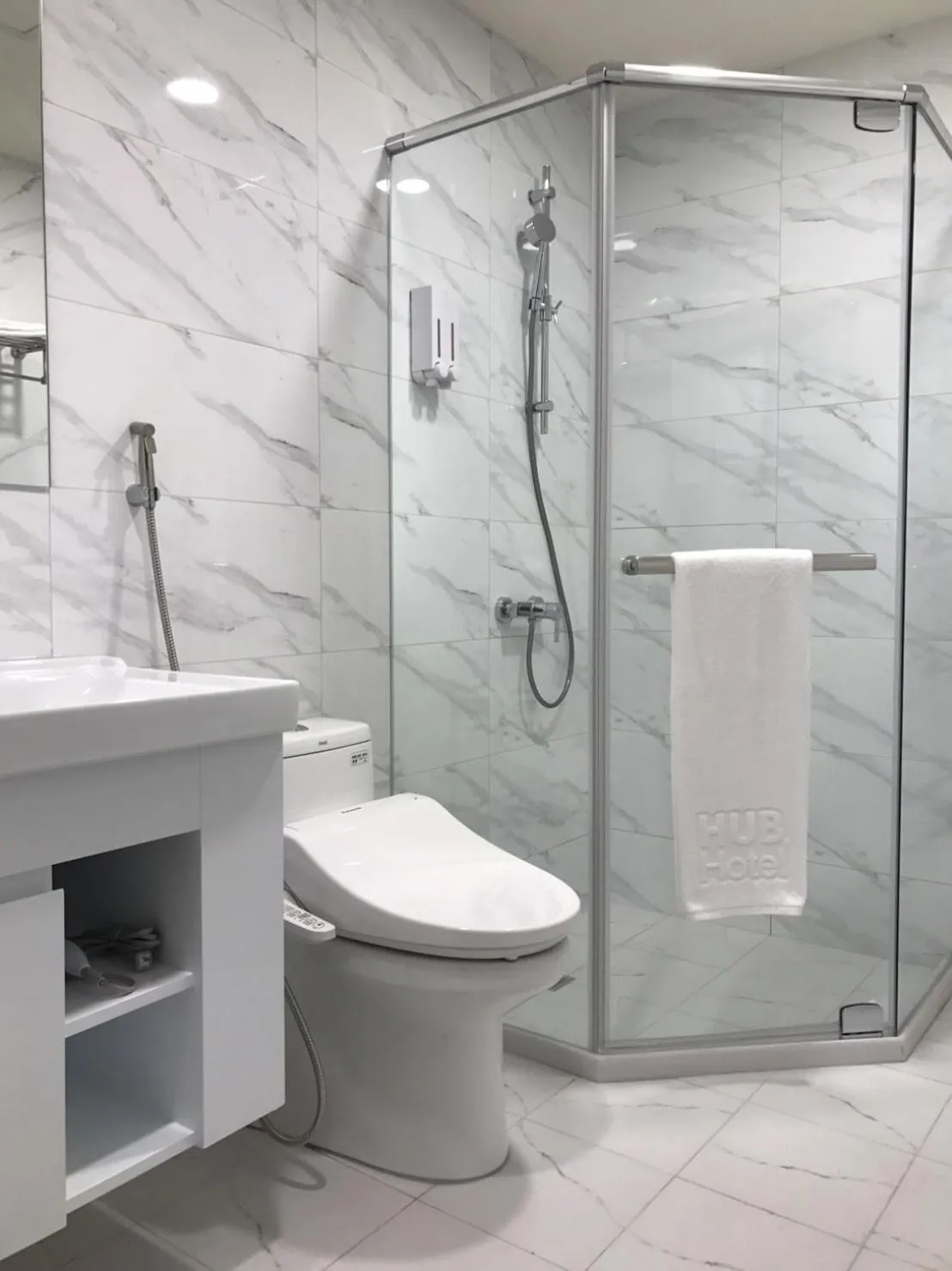 Bathroom in Hub Hotel Zhongli