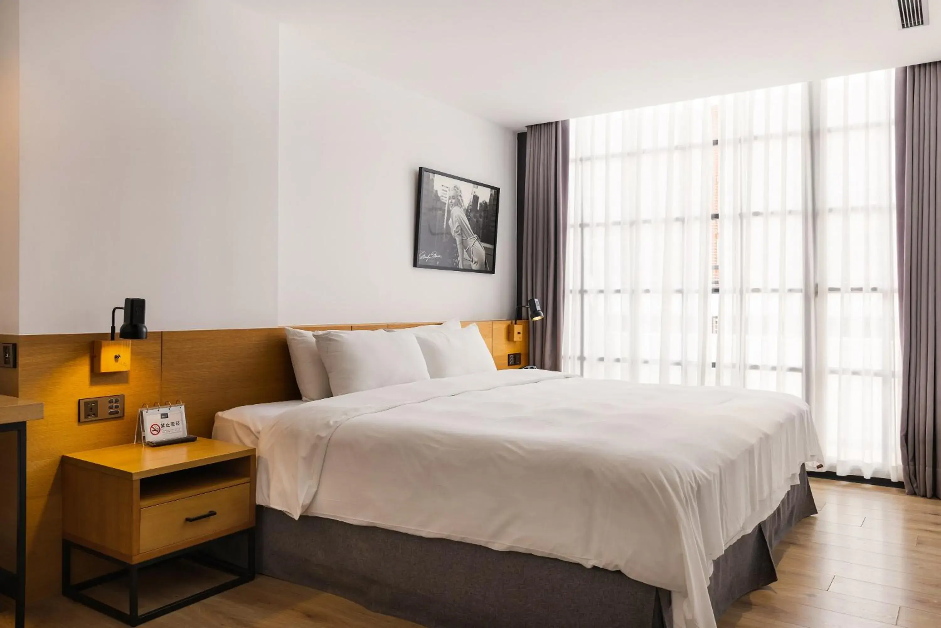 Bed in BlueSky Hotel Bed in BlueSky Hotel