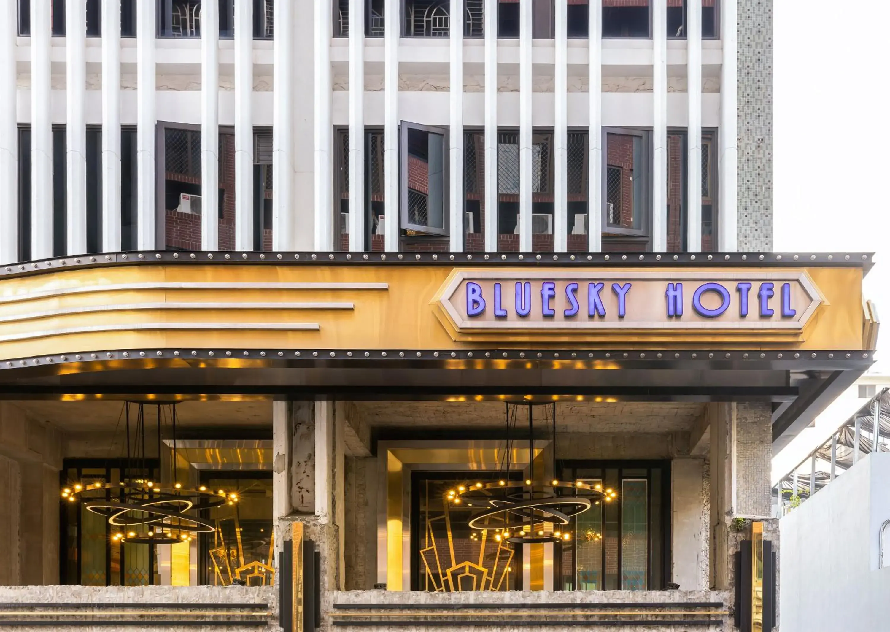 Property building in BlueSky Hotel Property building in BlueSky Hotel