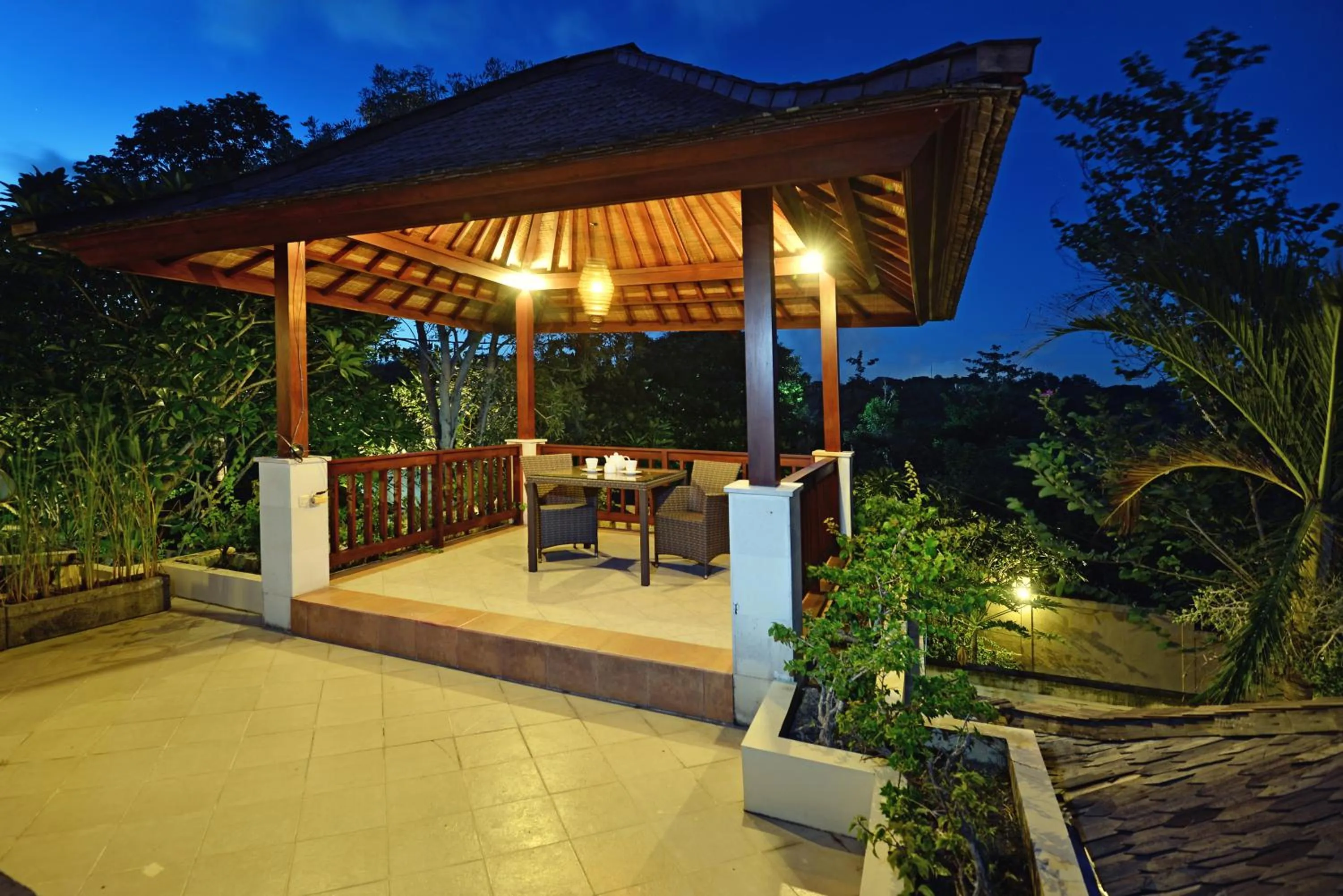 Balcony/Terrace in Villa Lidwina by Nagisa Bali