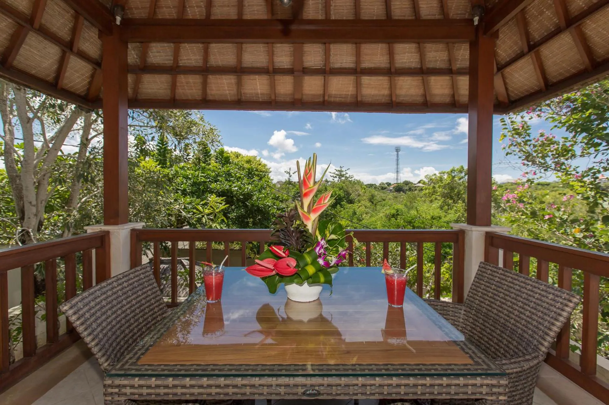Balcony/Terrace in Villa Lidwina by Nagisa Bali