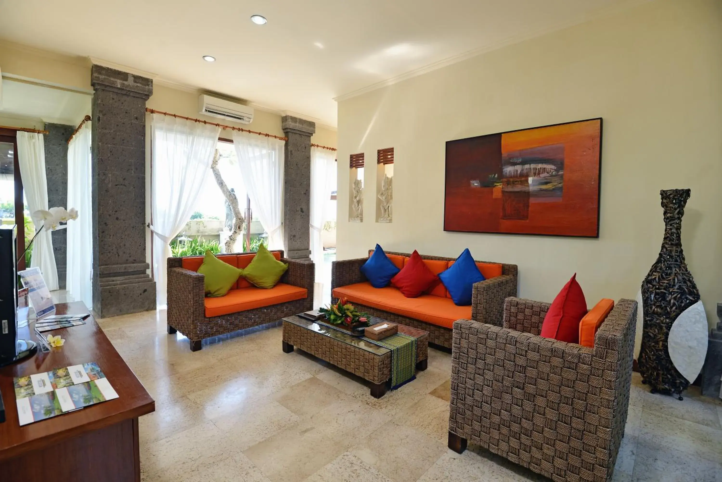 Living room in Villa Lidwina by Nagisa Bali Living room in Villa Lidwina by Nagisa Bali