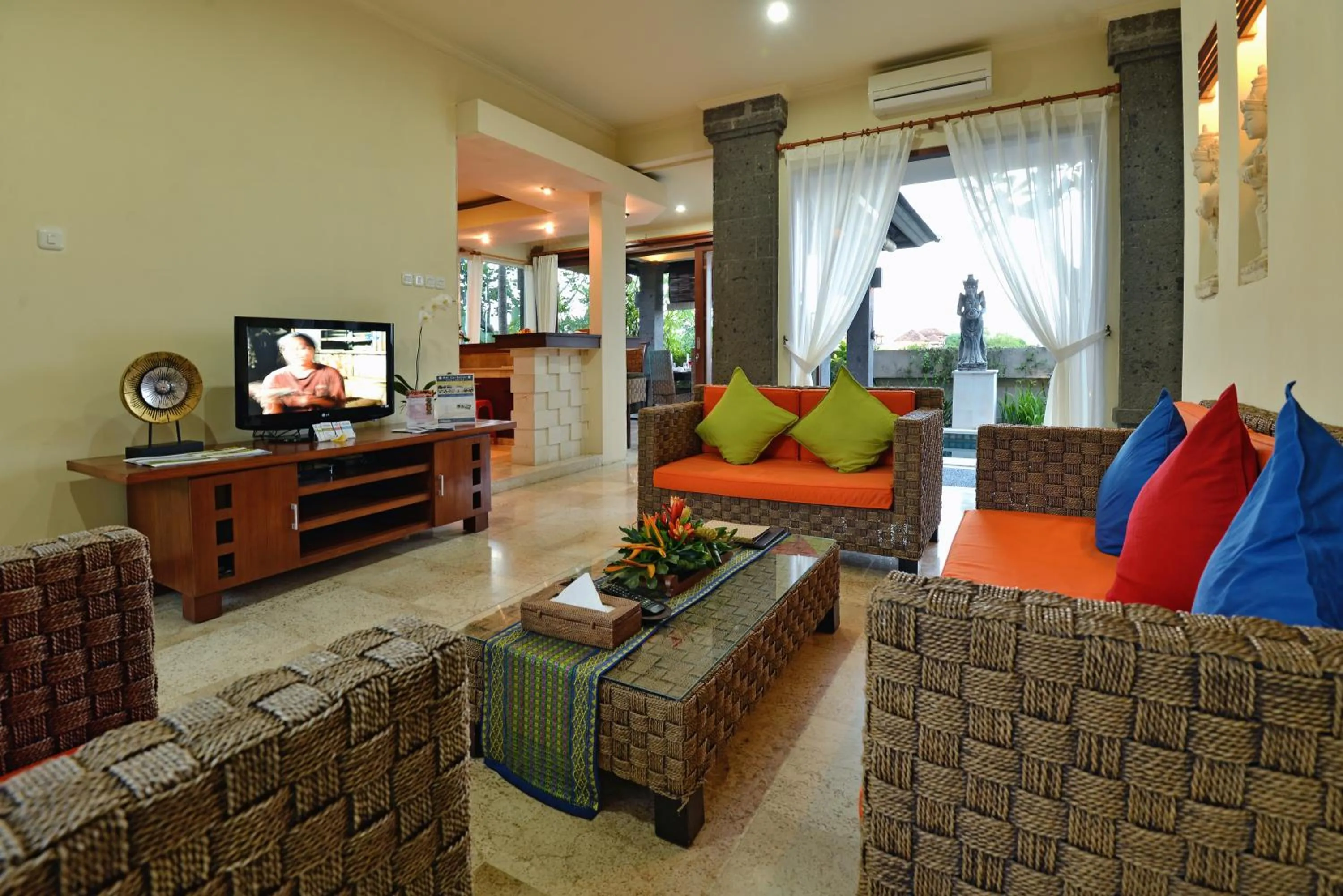 Living room in Villa Lidwina by Nagisa Bali