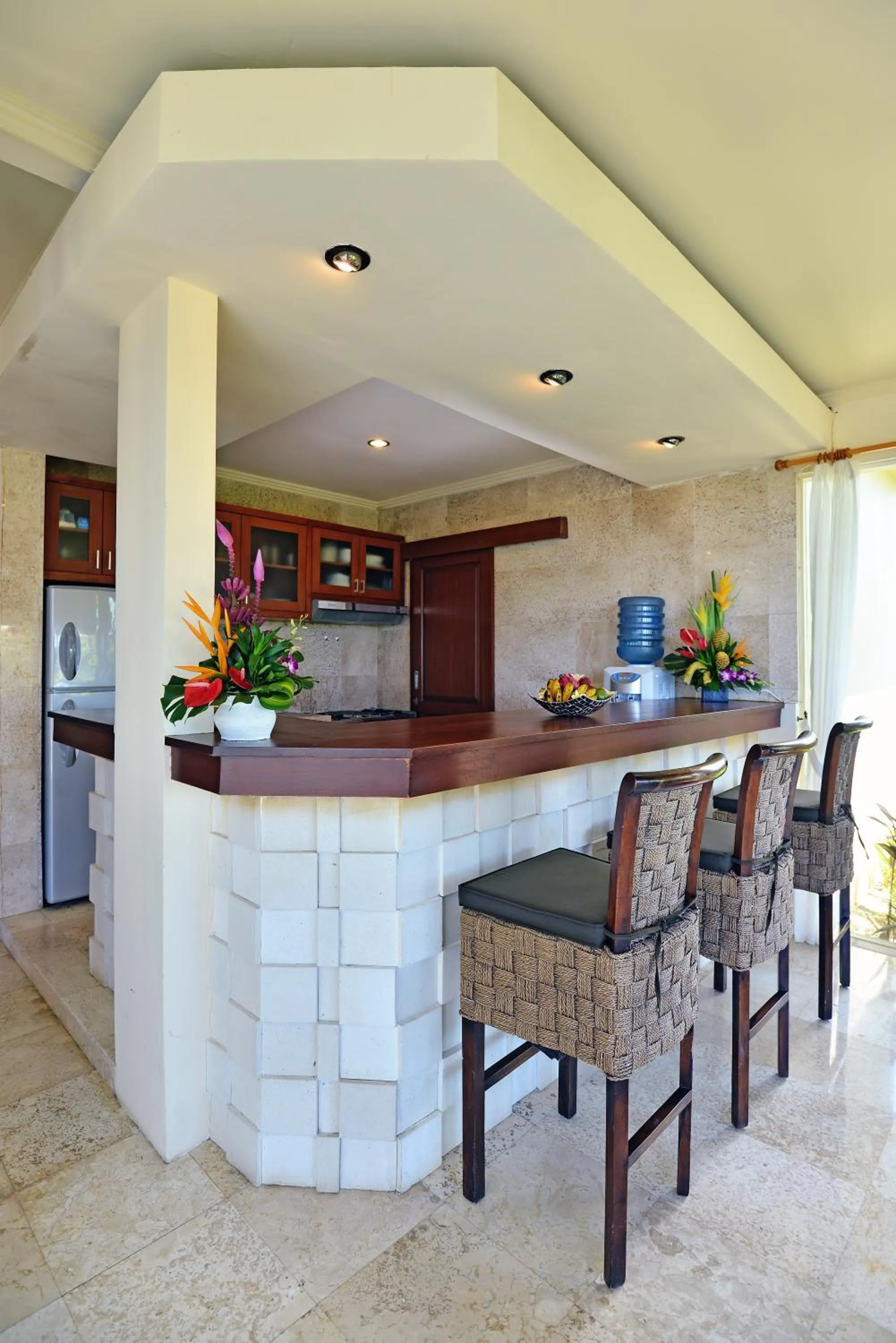 Kitchen or kitchenette in Villa Lidwina by Nagisa Bali