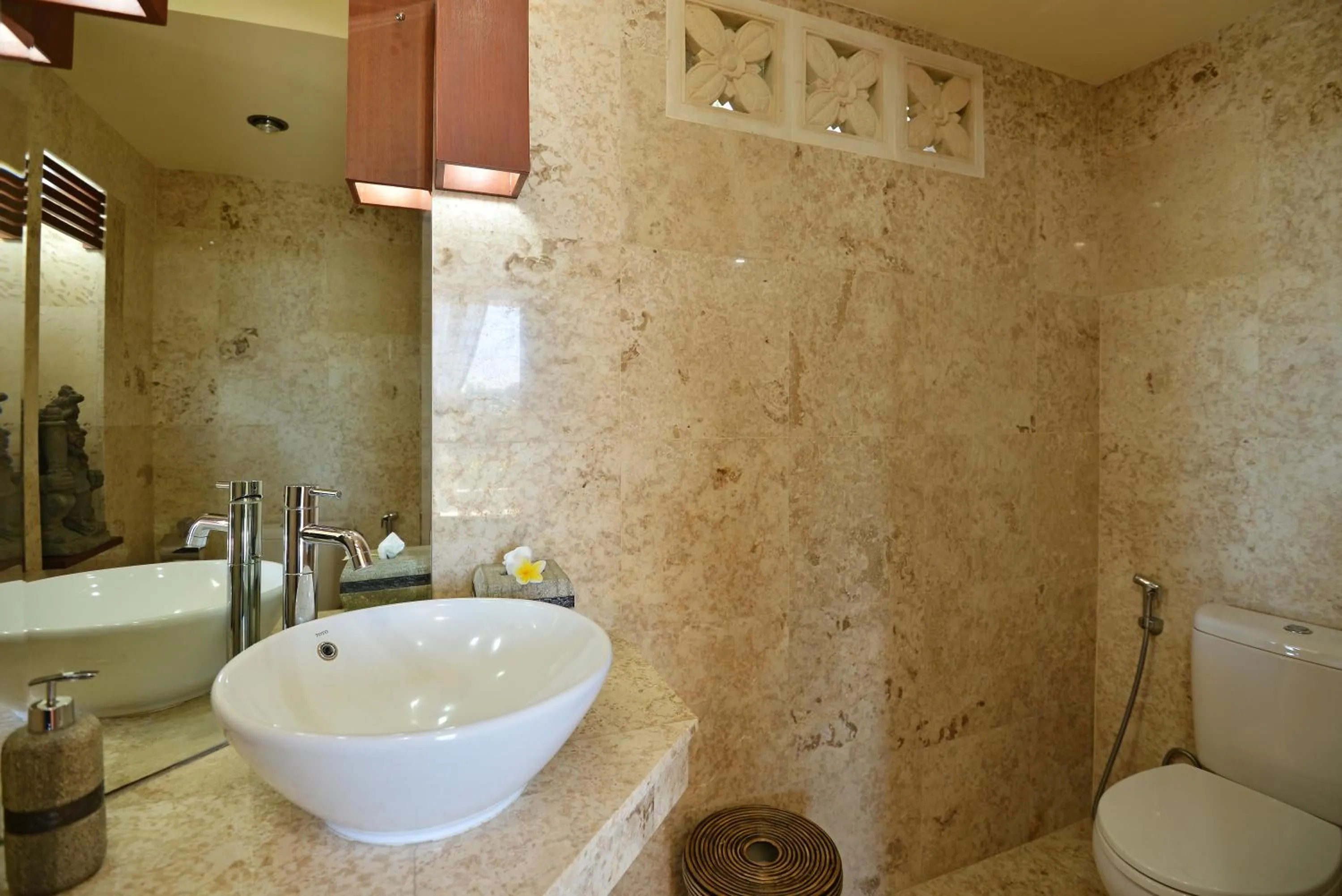 Bathroom in Villa Lidwina by Nagisa Bali