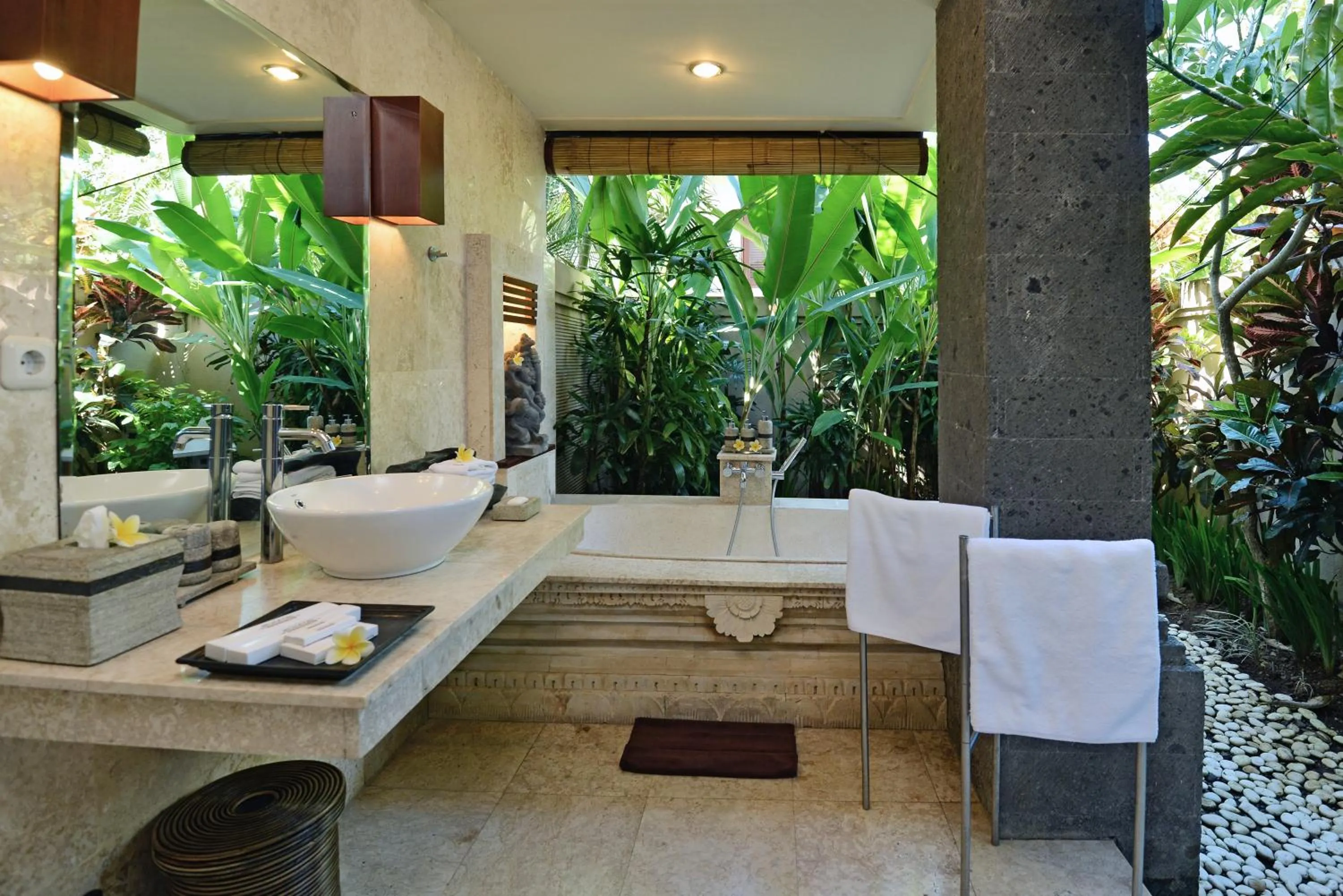 Bathroom in Villa Lidwina by Nagisa Bali