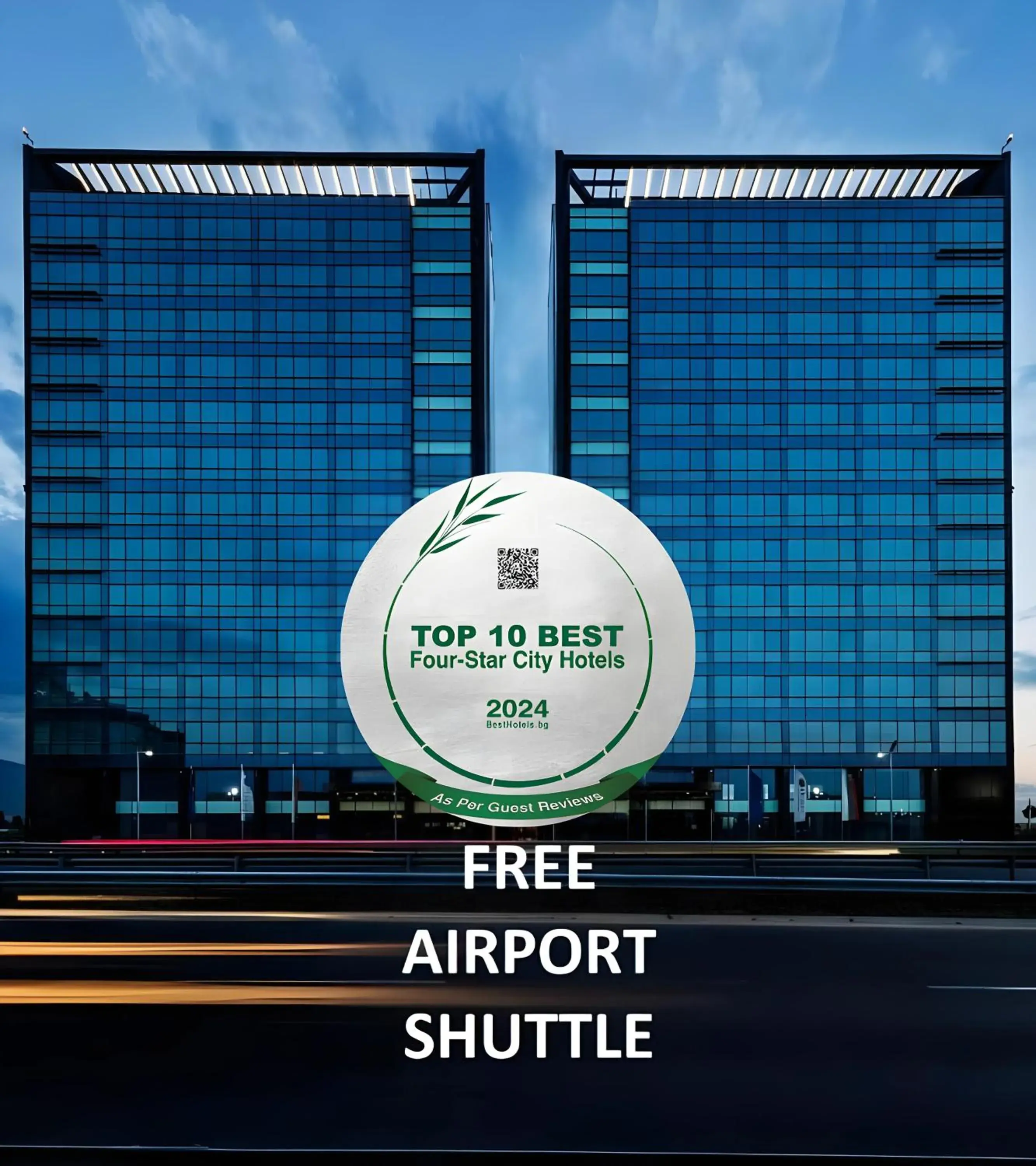 Property building in Premier Sofia Airport Hotel Property building in Premier Sofia Airport Hotel