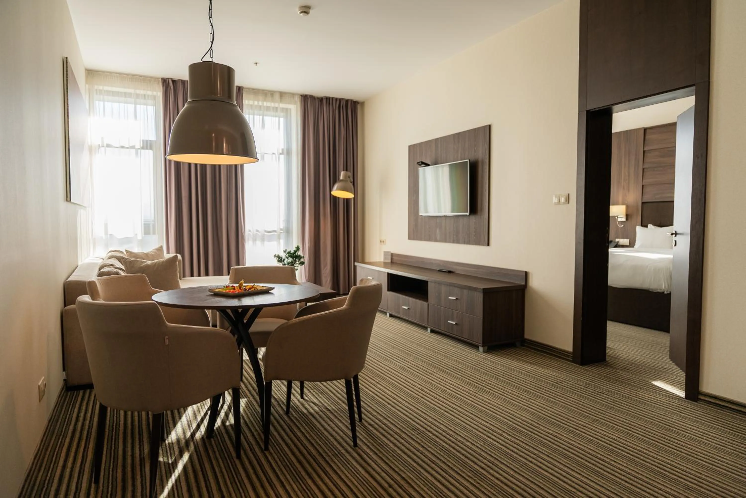 Bed in Premier Sofia Airport Hotel