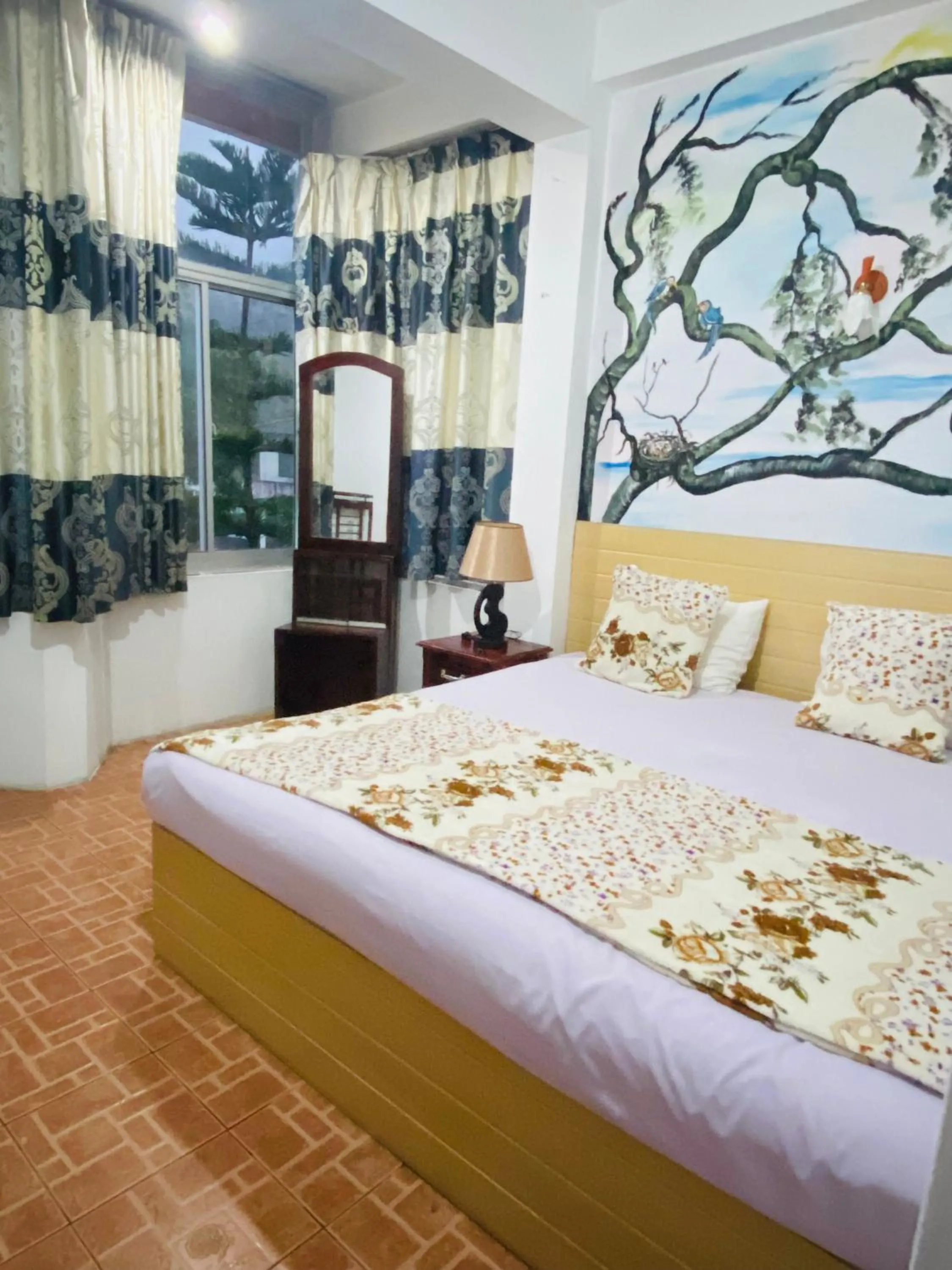Bed in Siumi Rest
