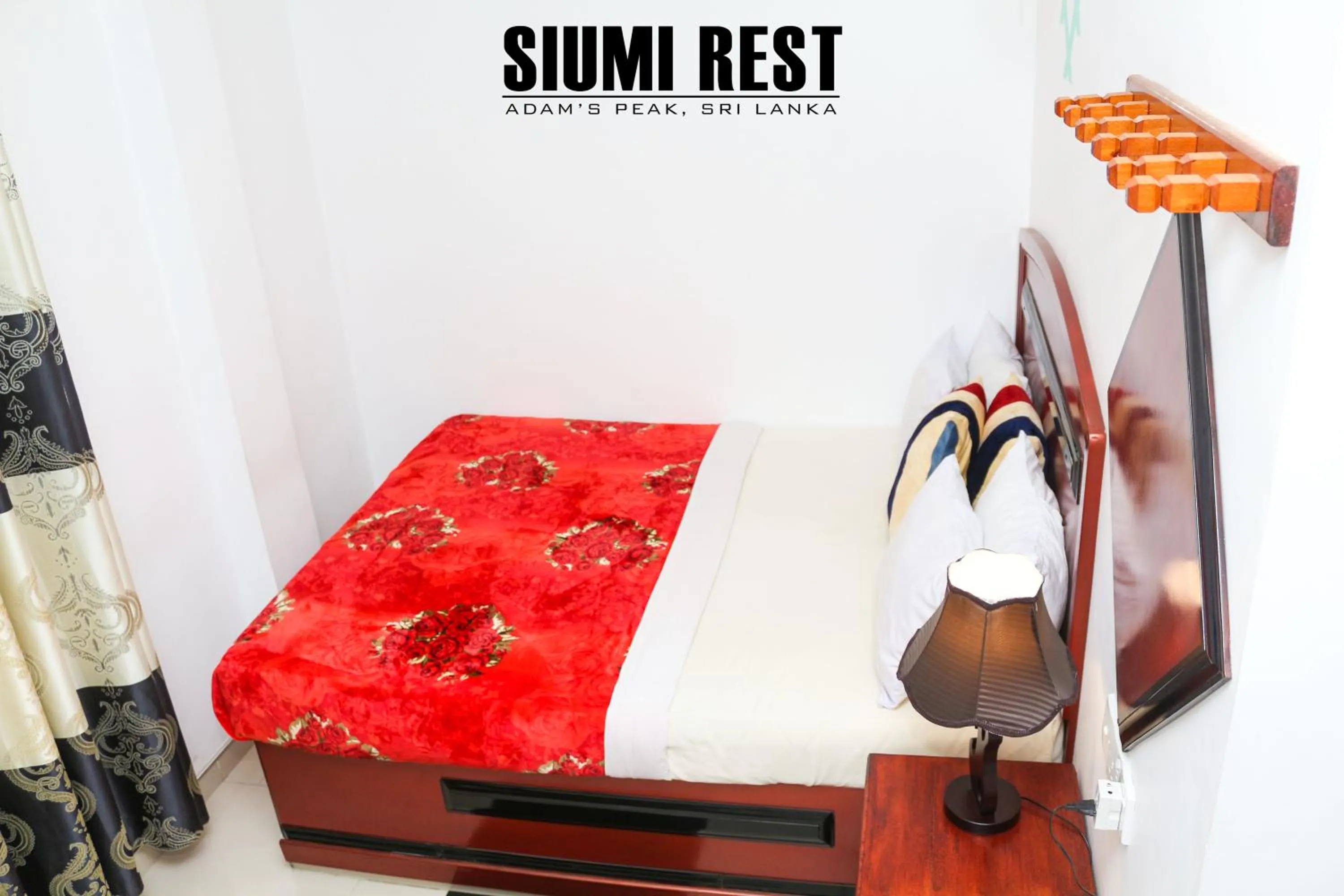Seating area, Bed in Siumi Rest