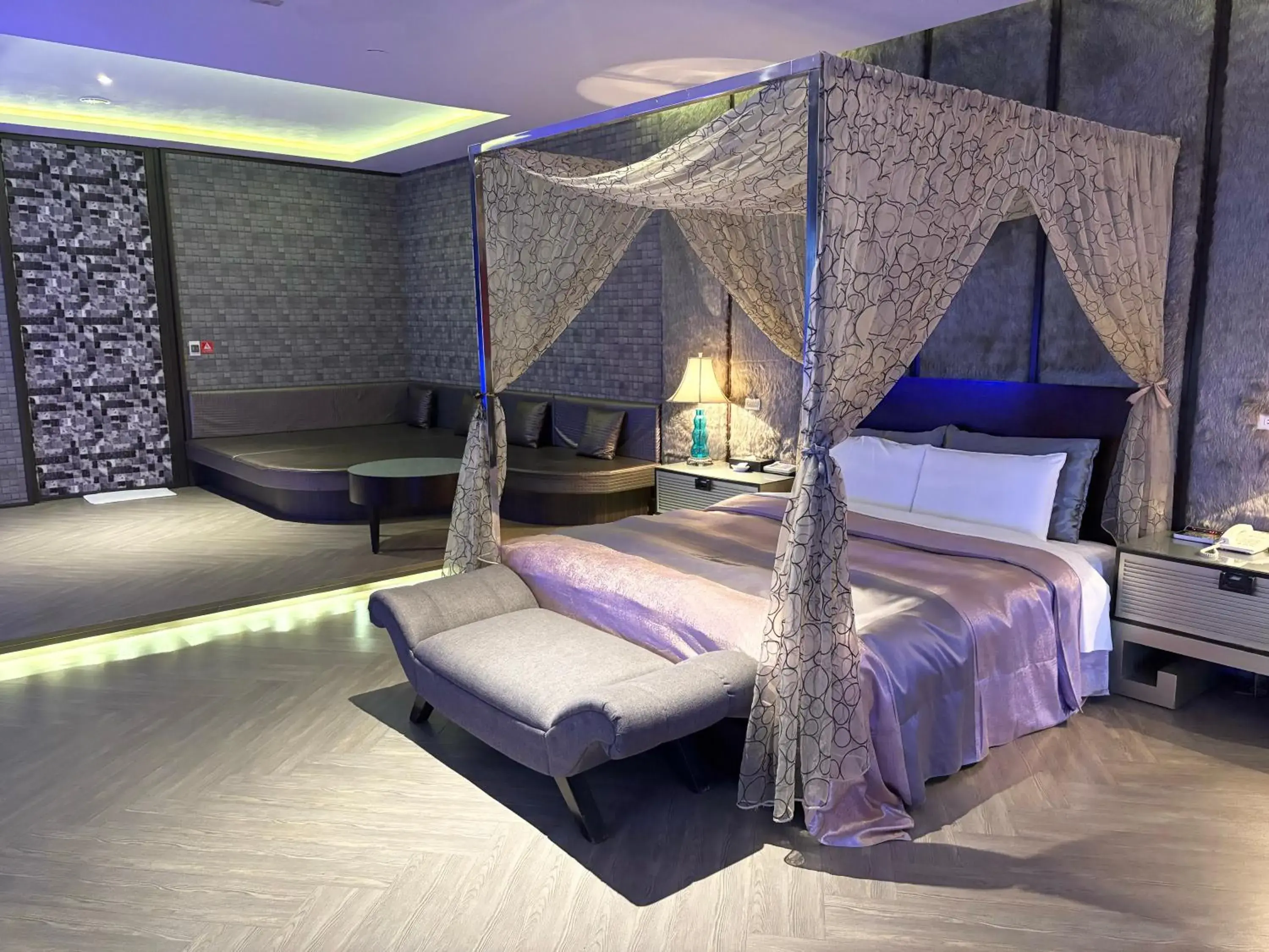 Bed in Xiadu Motel Bed in Xiadu Motel