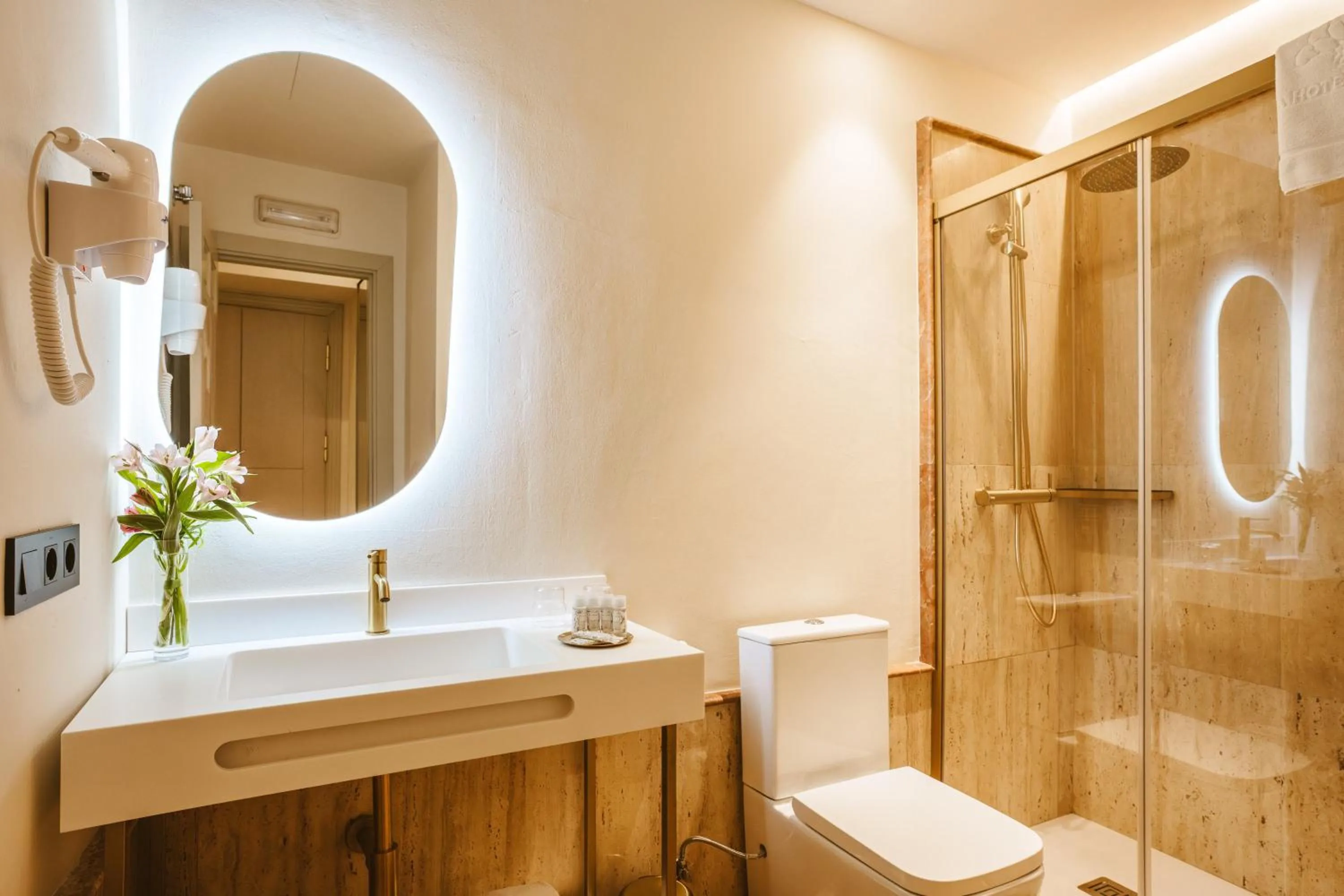 Bathroom in Hotel Boutique Casas de Santa Cruz