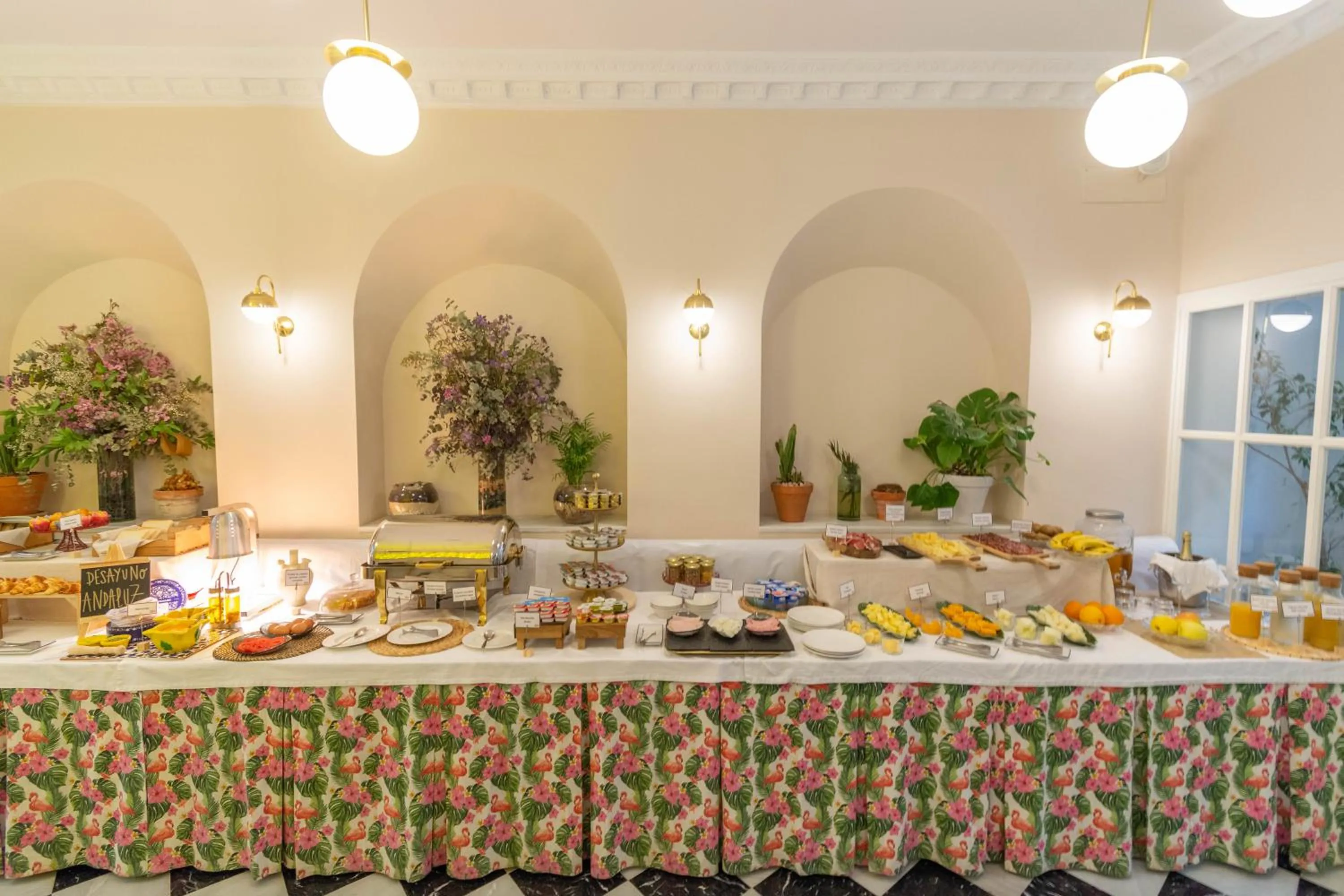Breakfast in Hotel Boutique Casas de Santa Cruz