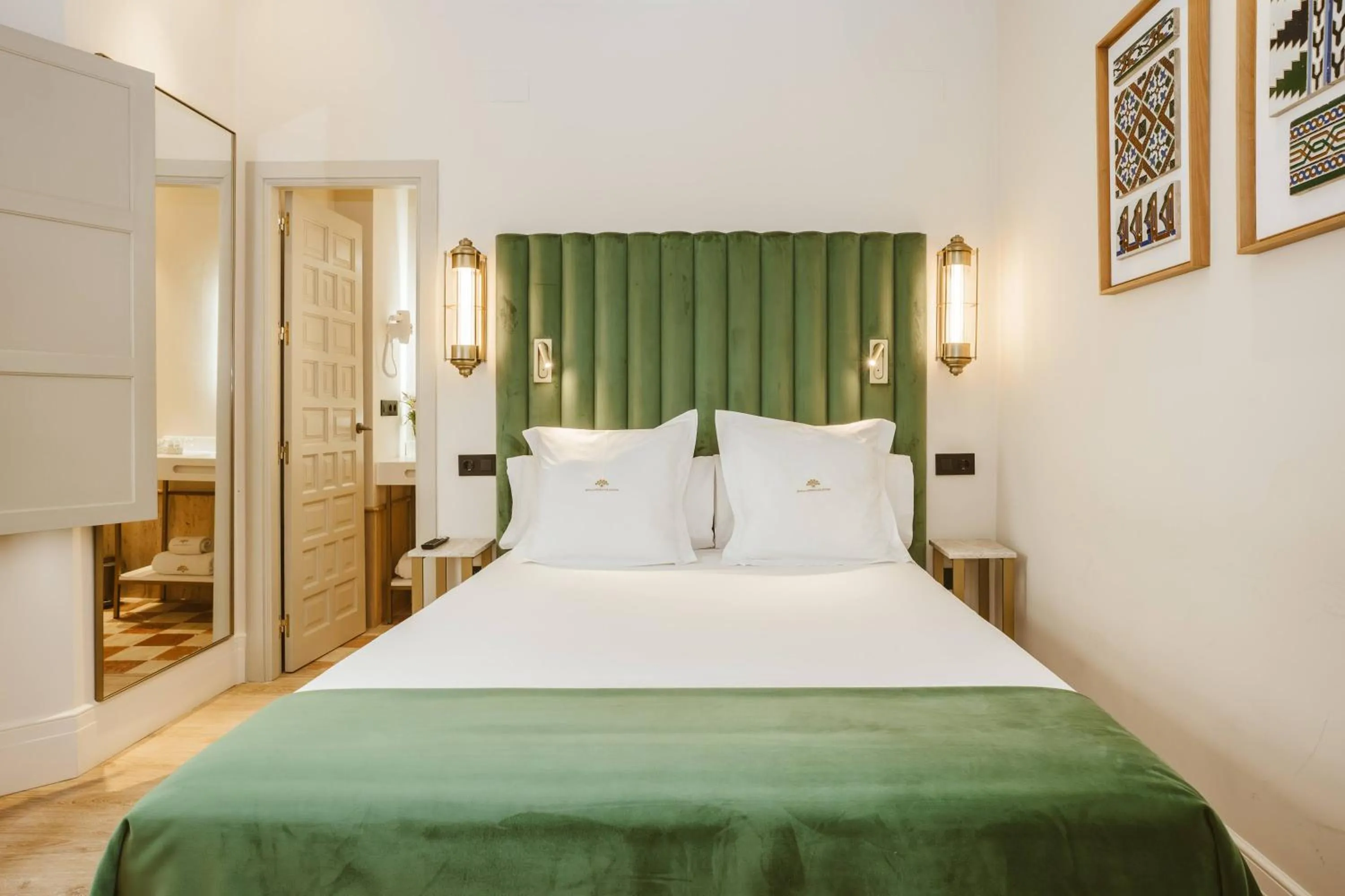 Bed in Hotel Boutique Casas de Santa Cruz