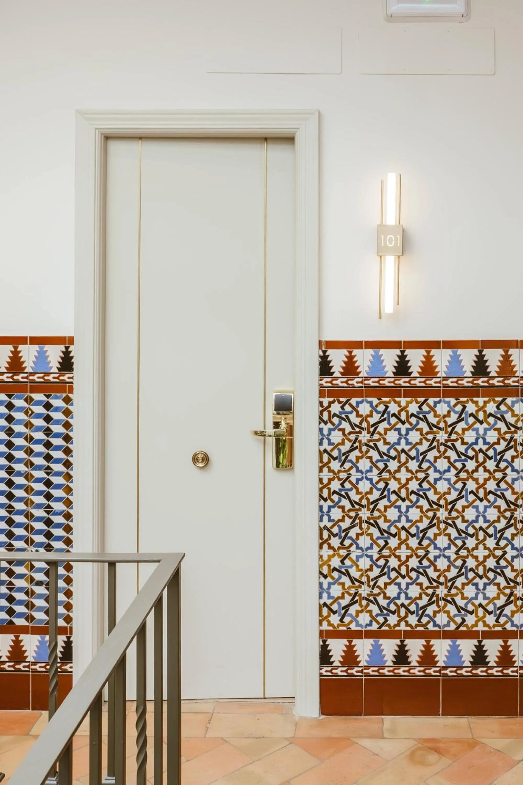 Decorative detail in Hotel Boutique Casas de Santa Cruz