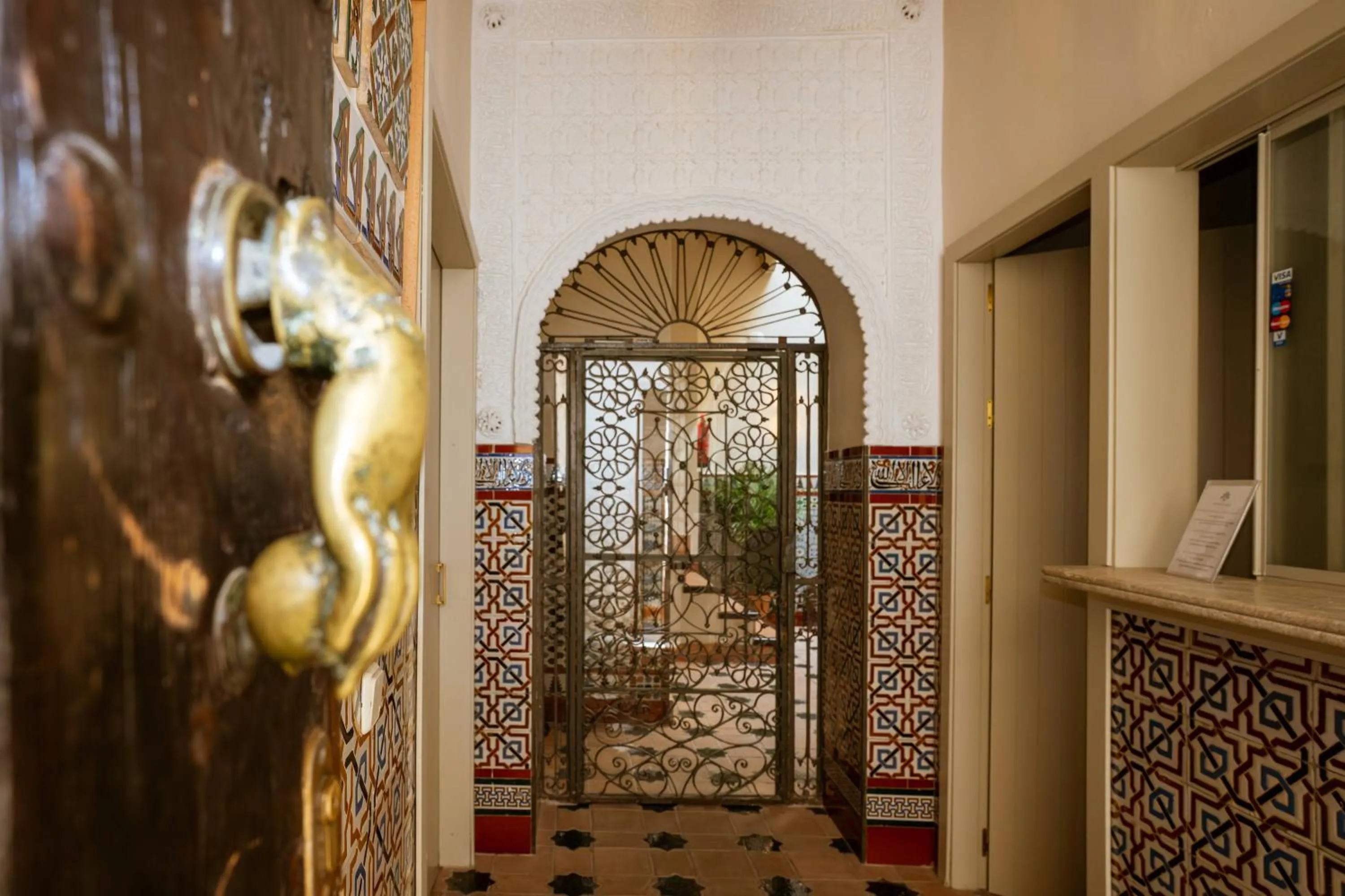 Lobby or reception in Hotel Boutique Casas de Santa Cruz