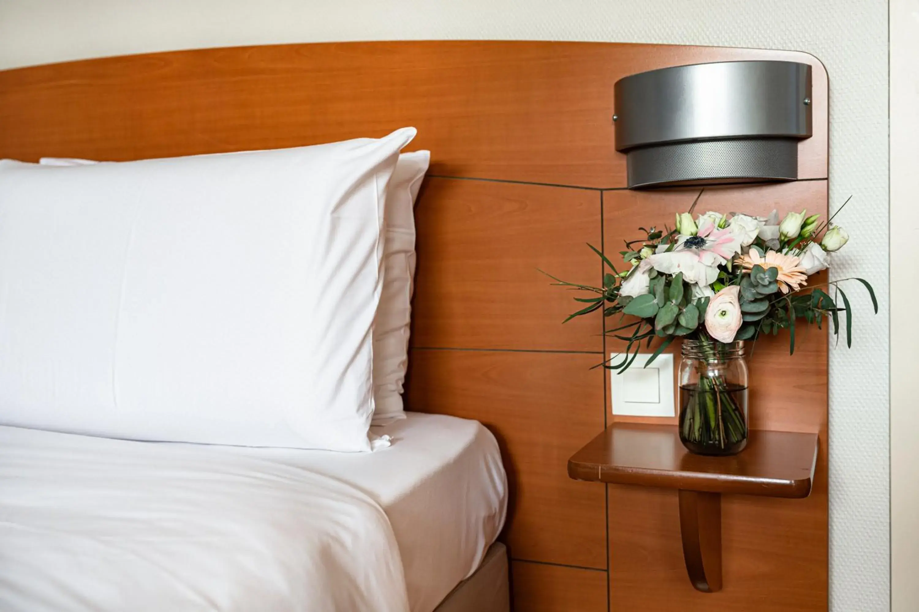 Bed in Kyriad Rennes Nord Hotel Bed in Kyriad Rennes Nord Hotel