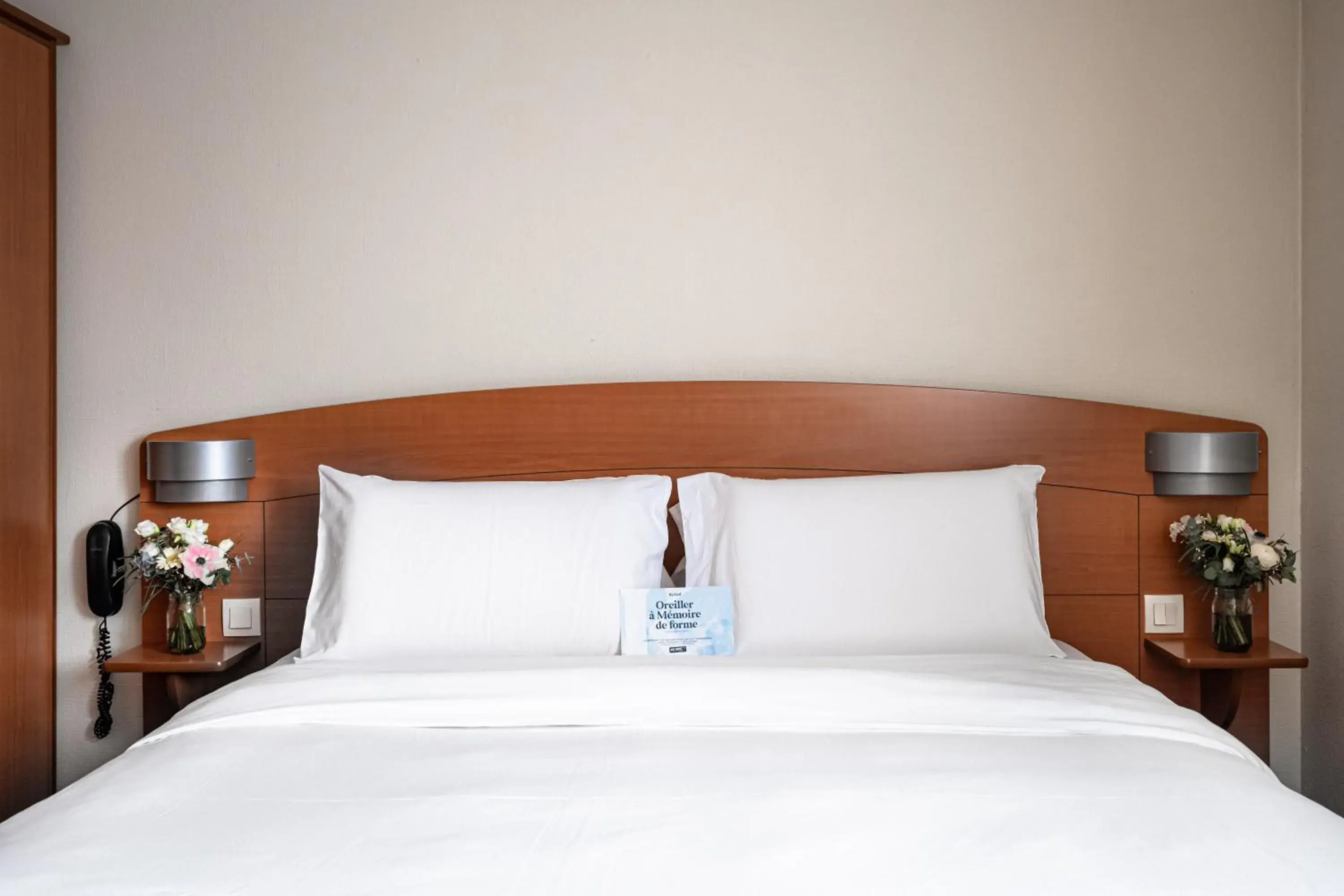 Bed in Kyriad Rennes Nord Hotel Bed in Kyriad Rennes Nord Hotel