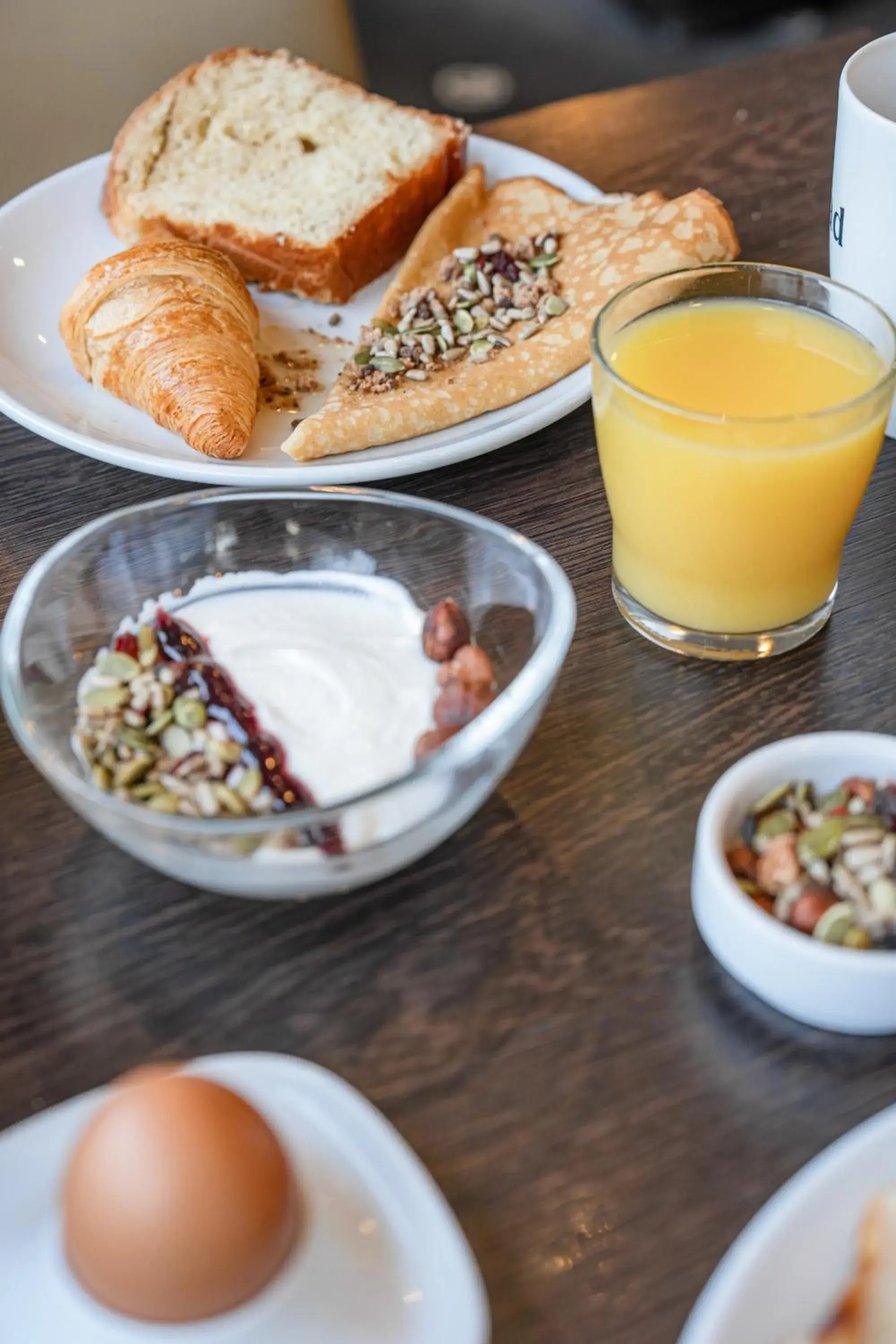 Breakfast in Kyriad Rennes Nord Hotel Breakfast in Kyriad Rennes Nord Hotel