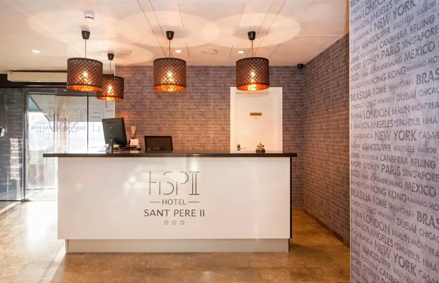 Lobby or reception in HOTEL SANT PERE ll HSPII Lobby or reception in HOTEL SANT PERE ll HSPII
