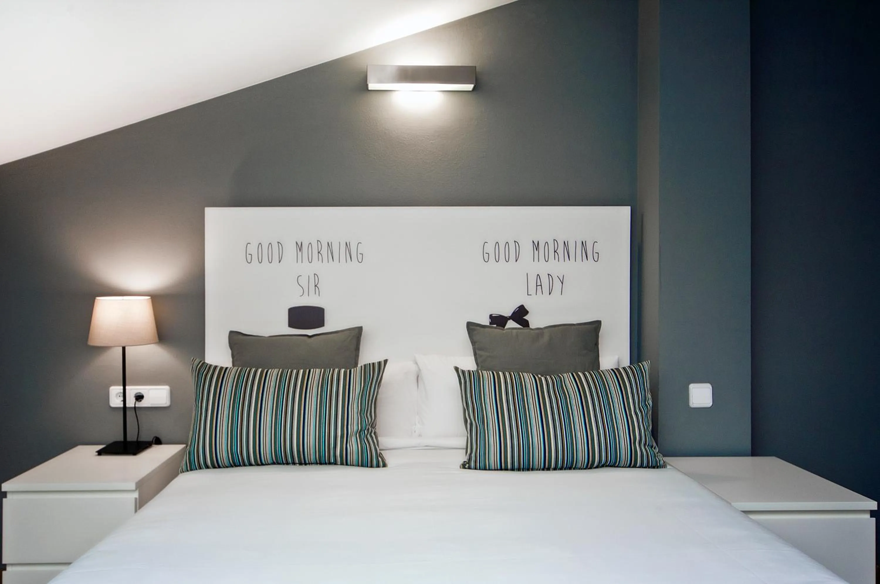 Bed in HOTEL SANT PERE ll HSPII