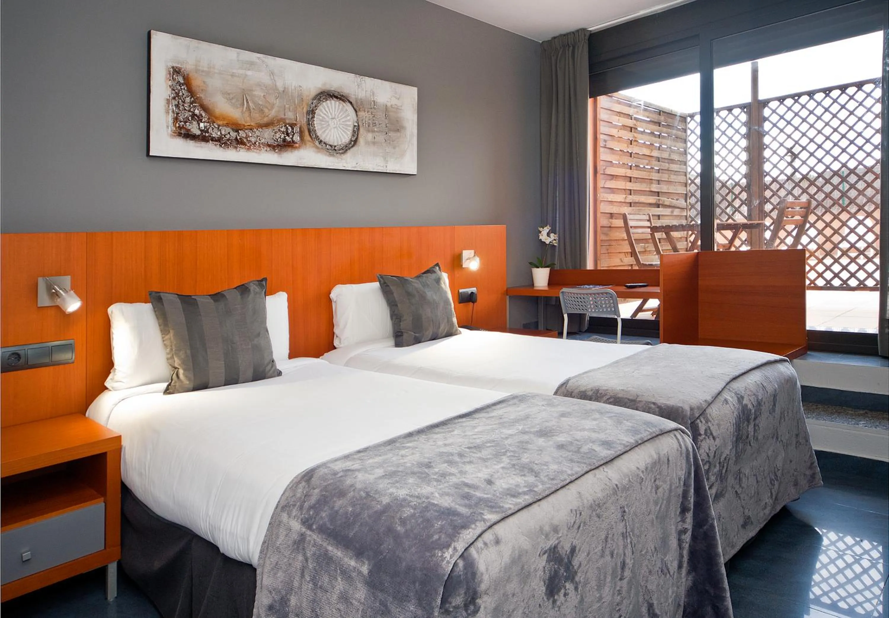 Bed in HOTEL SANT PERE ll HSPII