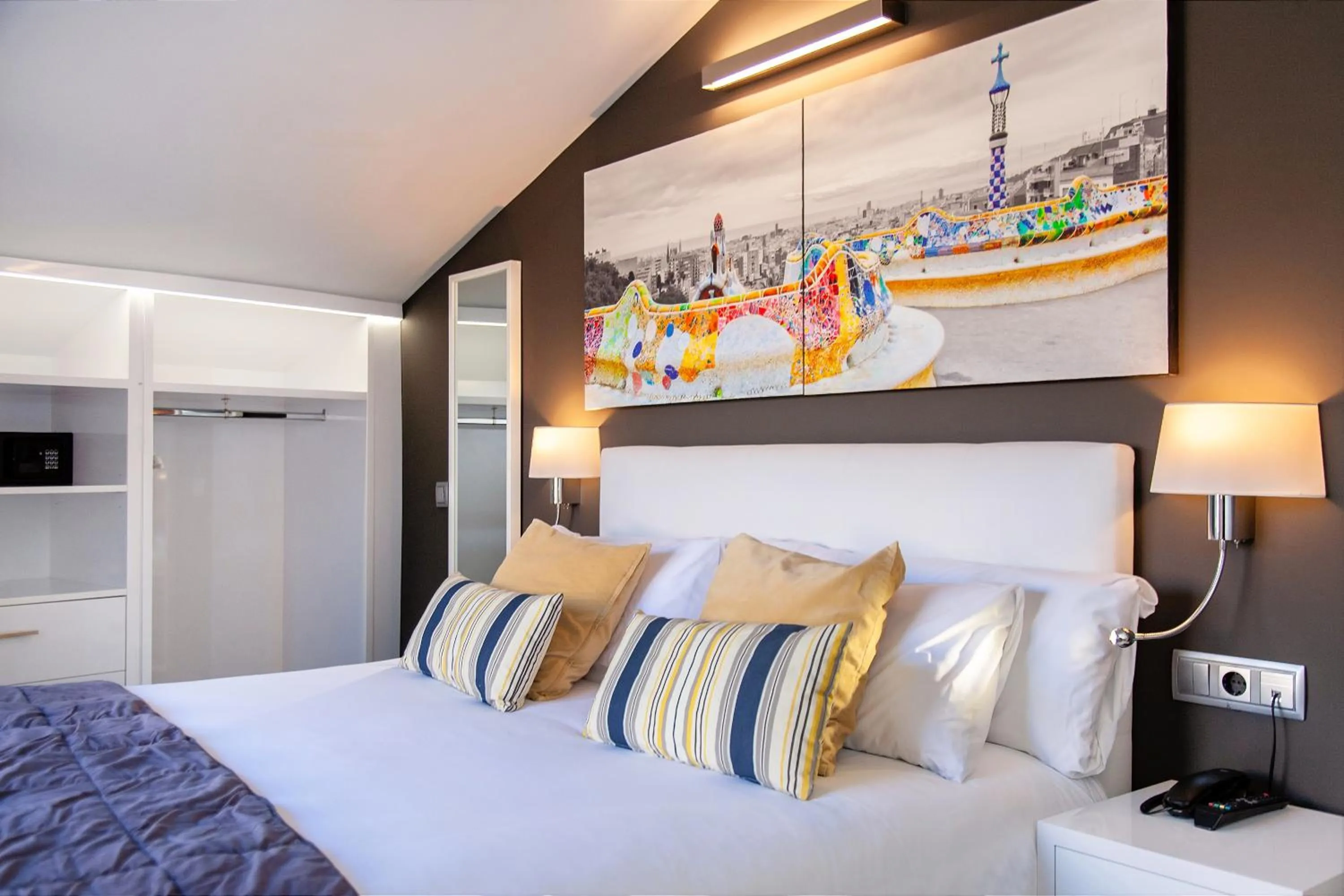 Decorative detail, Bed in HOTEL SANT PERE ll HSPII