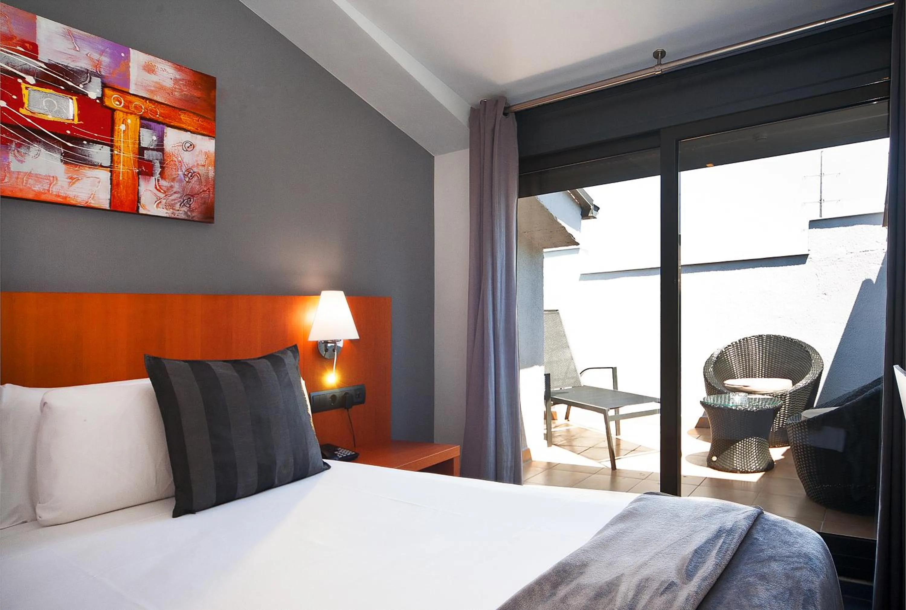 Bed in HOTEL SANT PERE ll HSPII