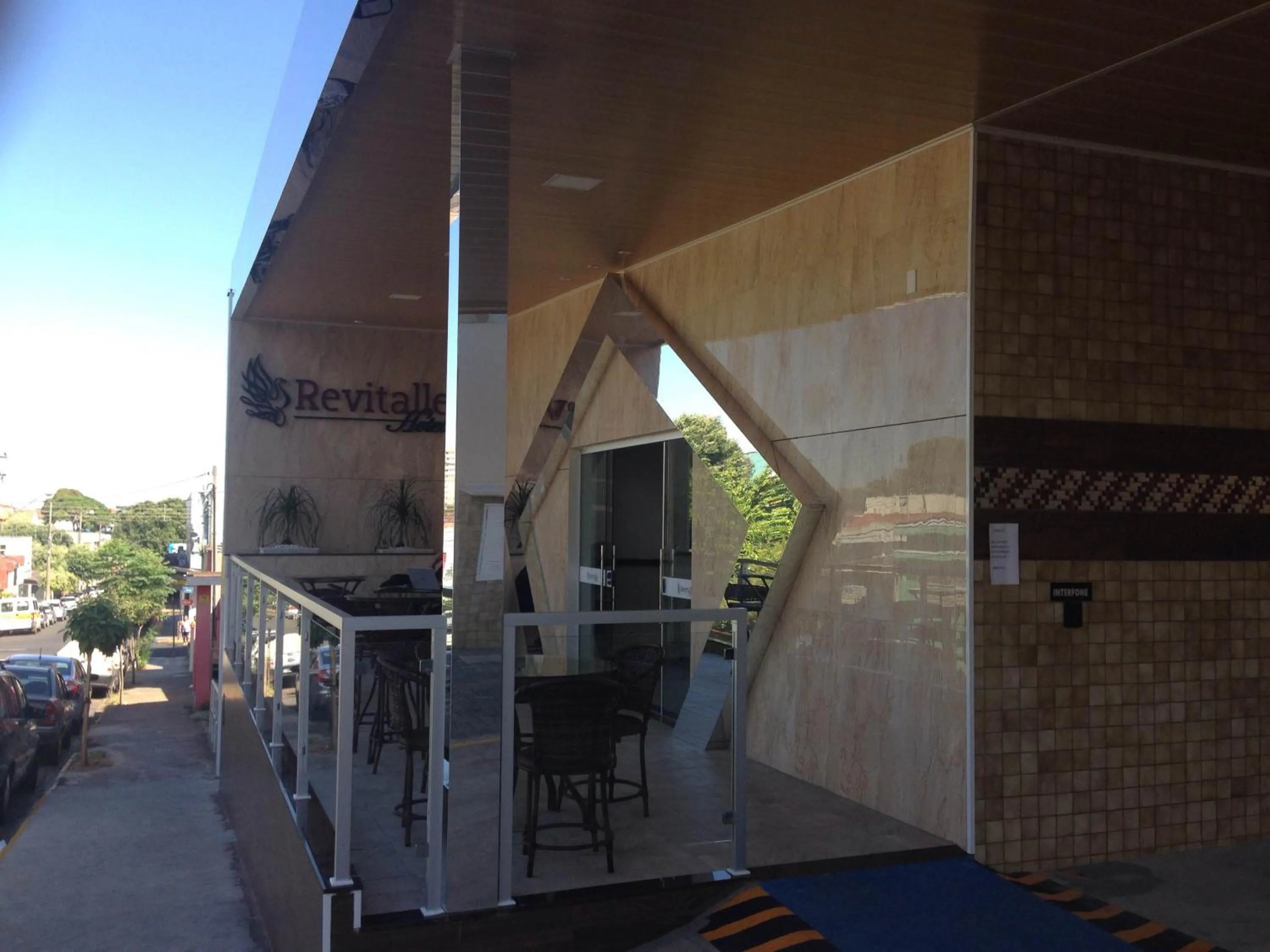 Patio in Revitalle Hotel