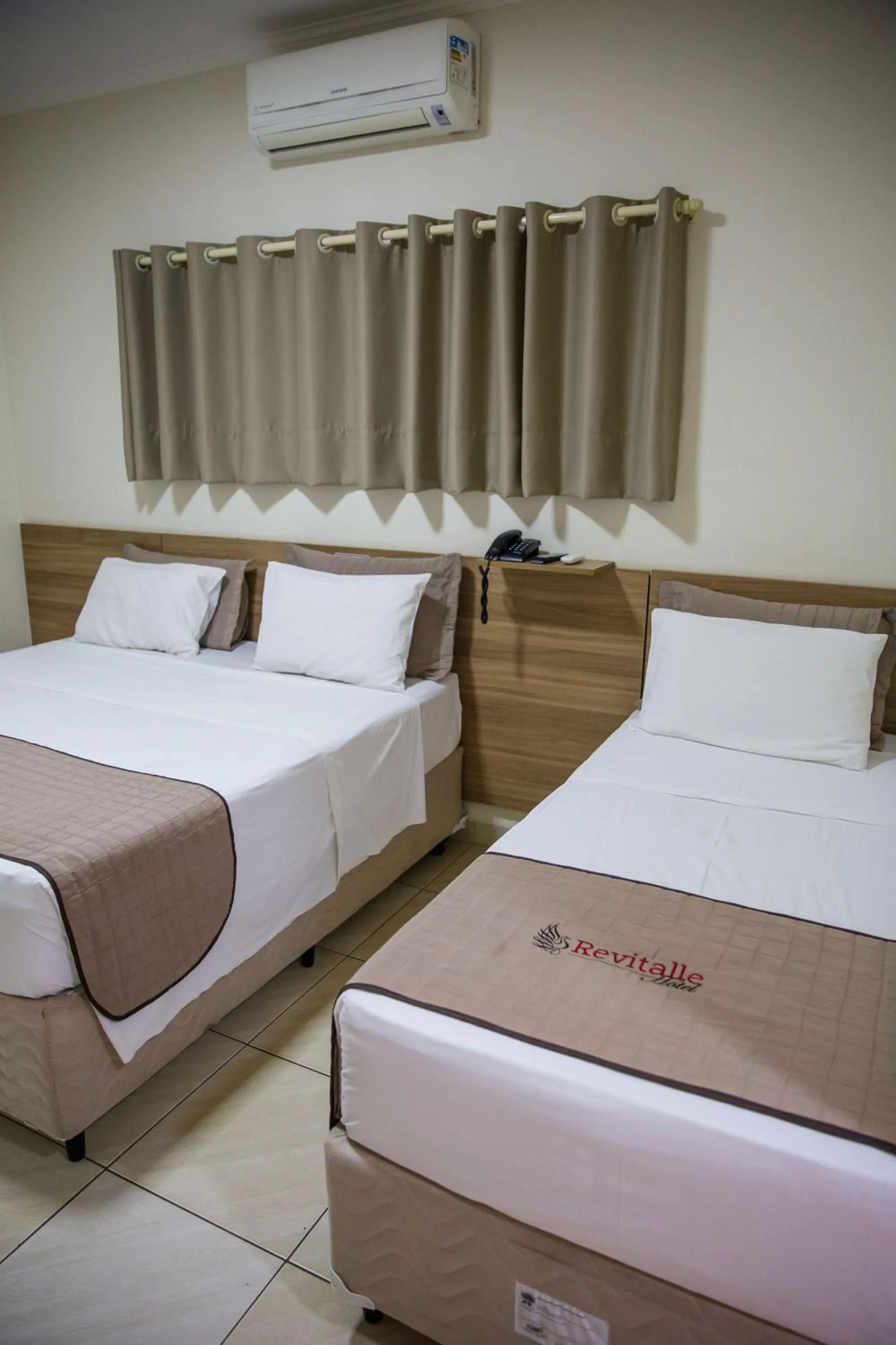 Bed in Revitalle Hotel