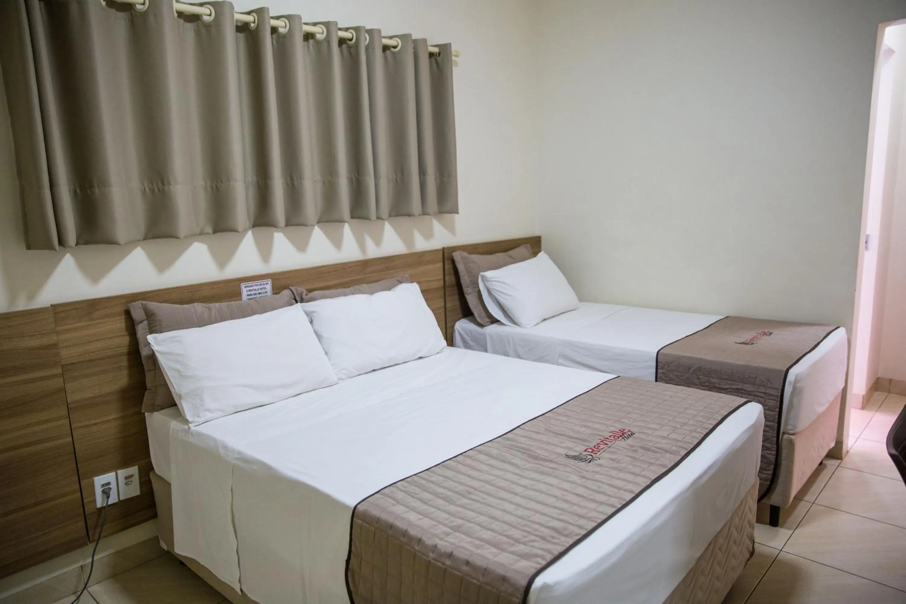 Bed in Revitalle Hotel