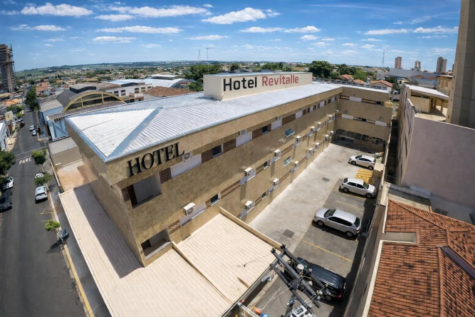 Bird's eye view in Revitalle Hotel