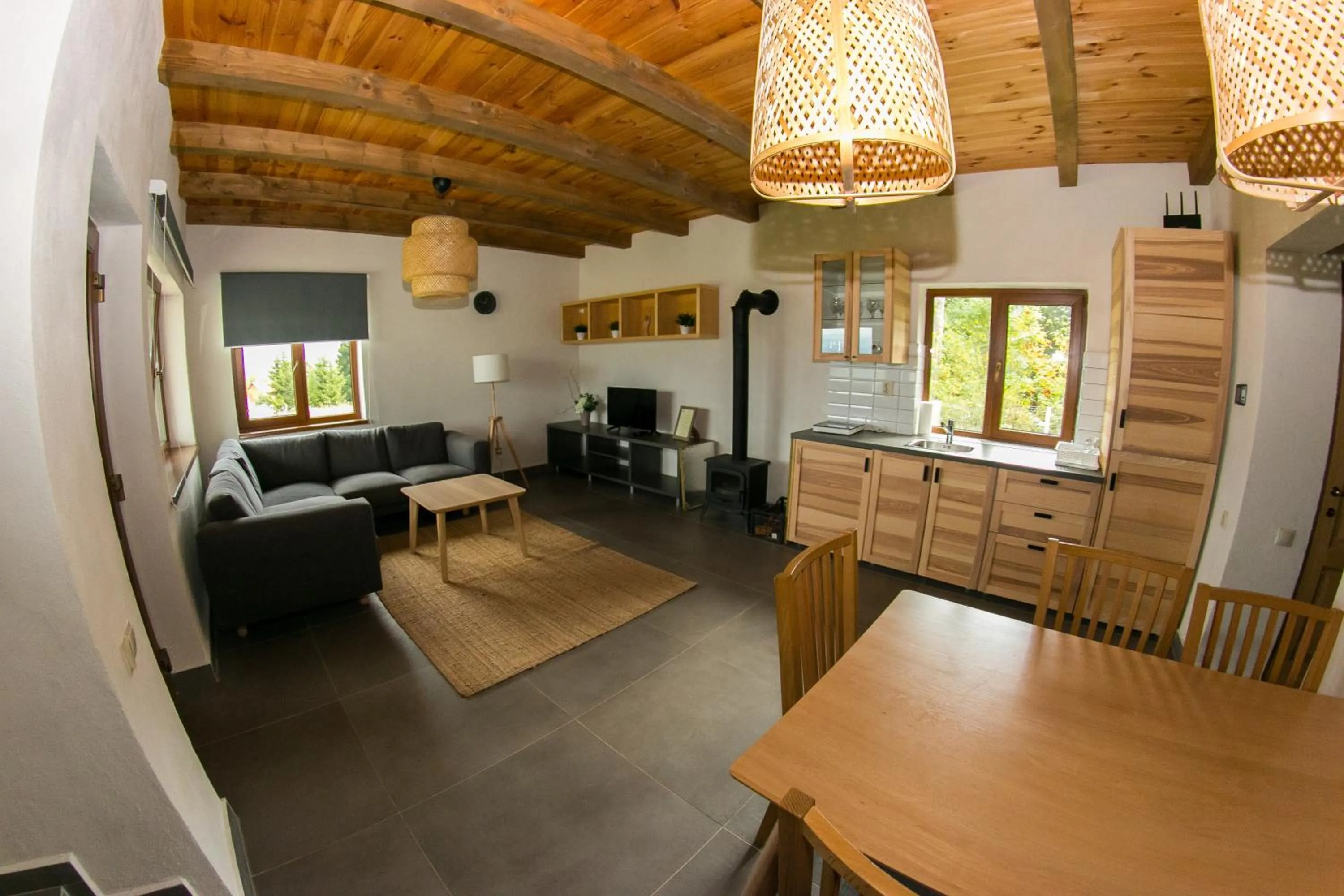 Living room in Pensiunea Banffy