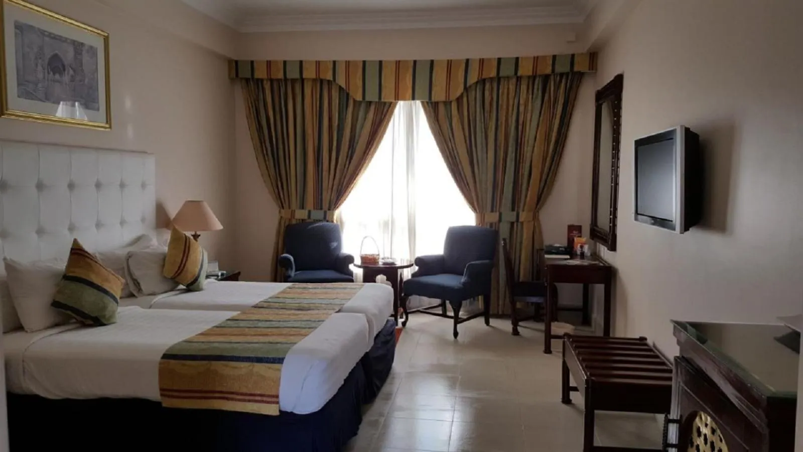 Bed in Beach Luxury Hotel