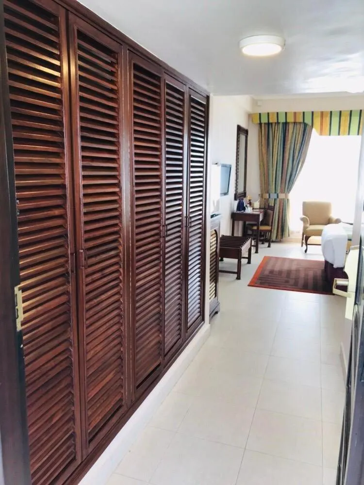 Bed in Beach Luxury Hotel