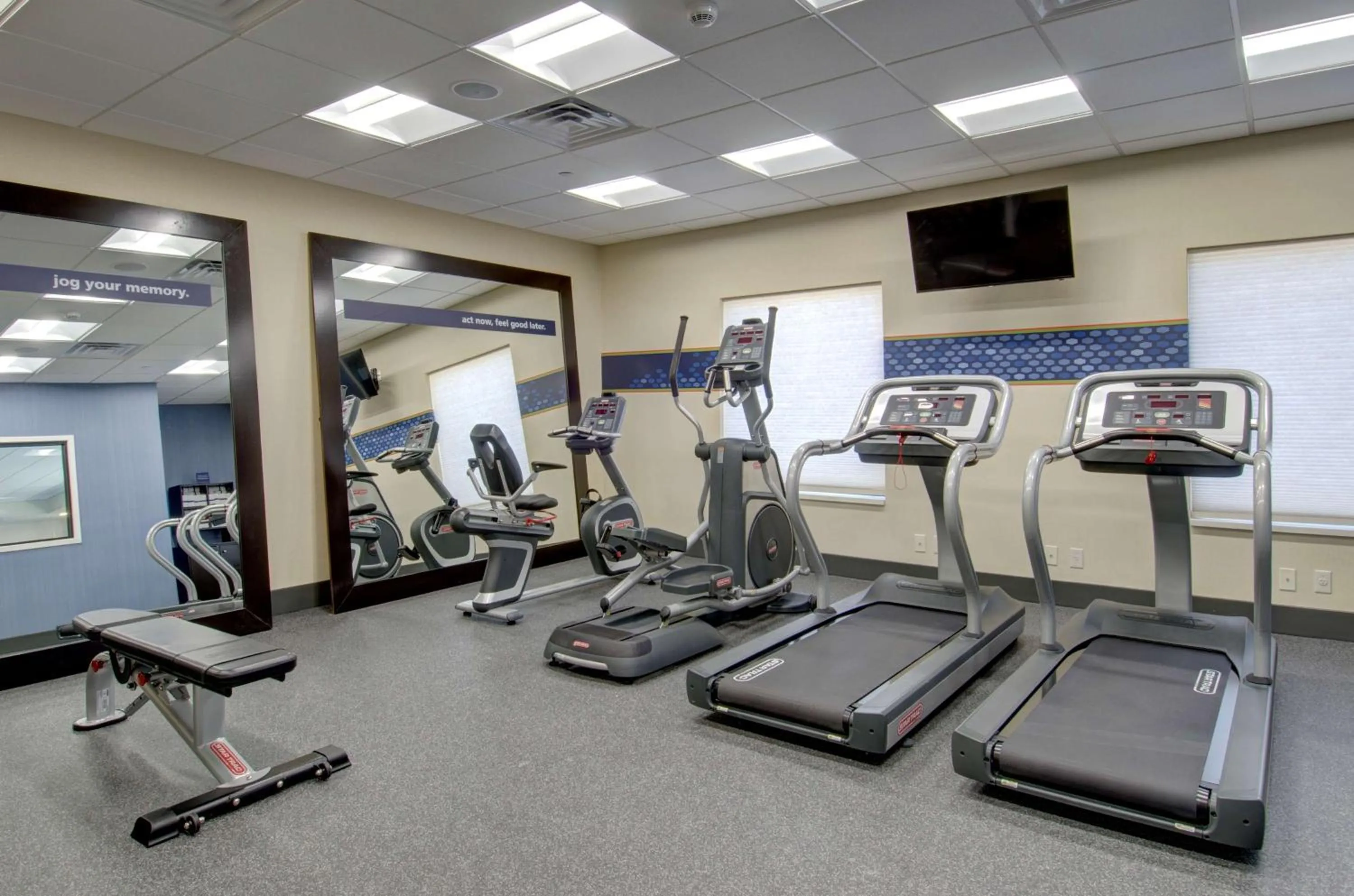 Fitness centre/facilities in Hampton Inn & Suites Springfield Downtown