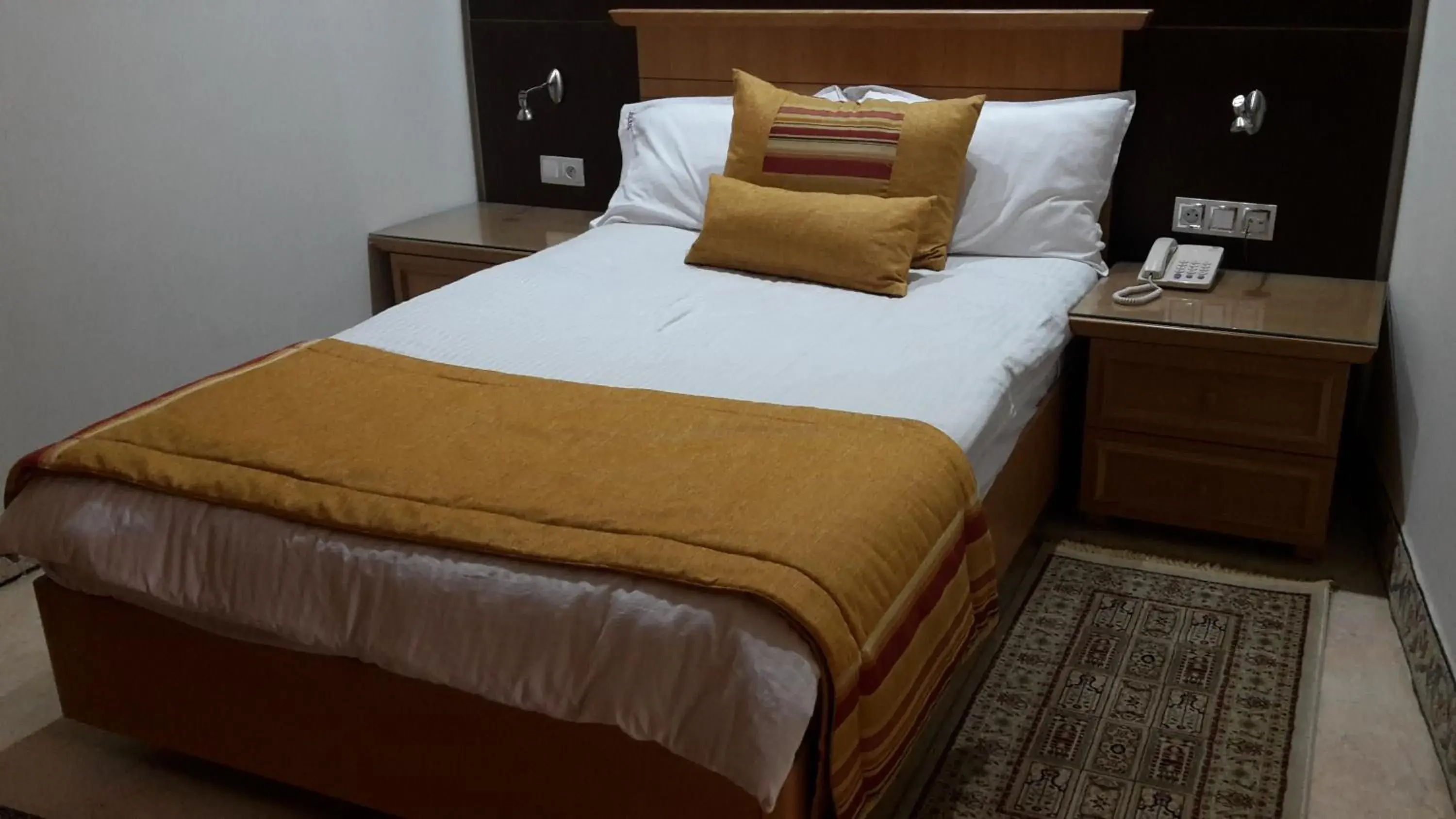 Bed in Hotel Julius Bed in Hotel Julius