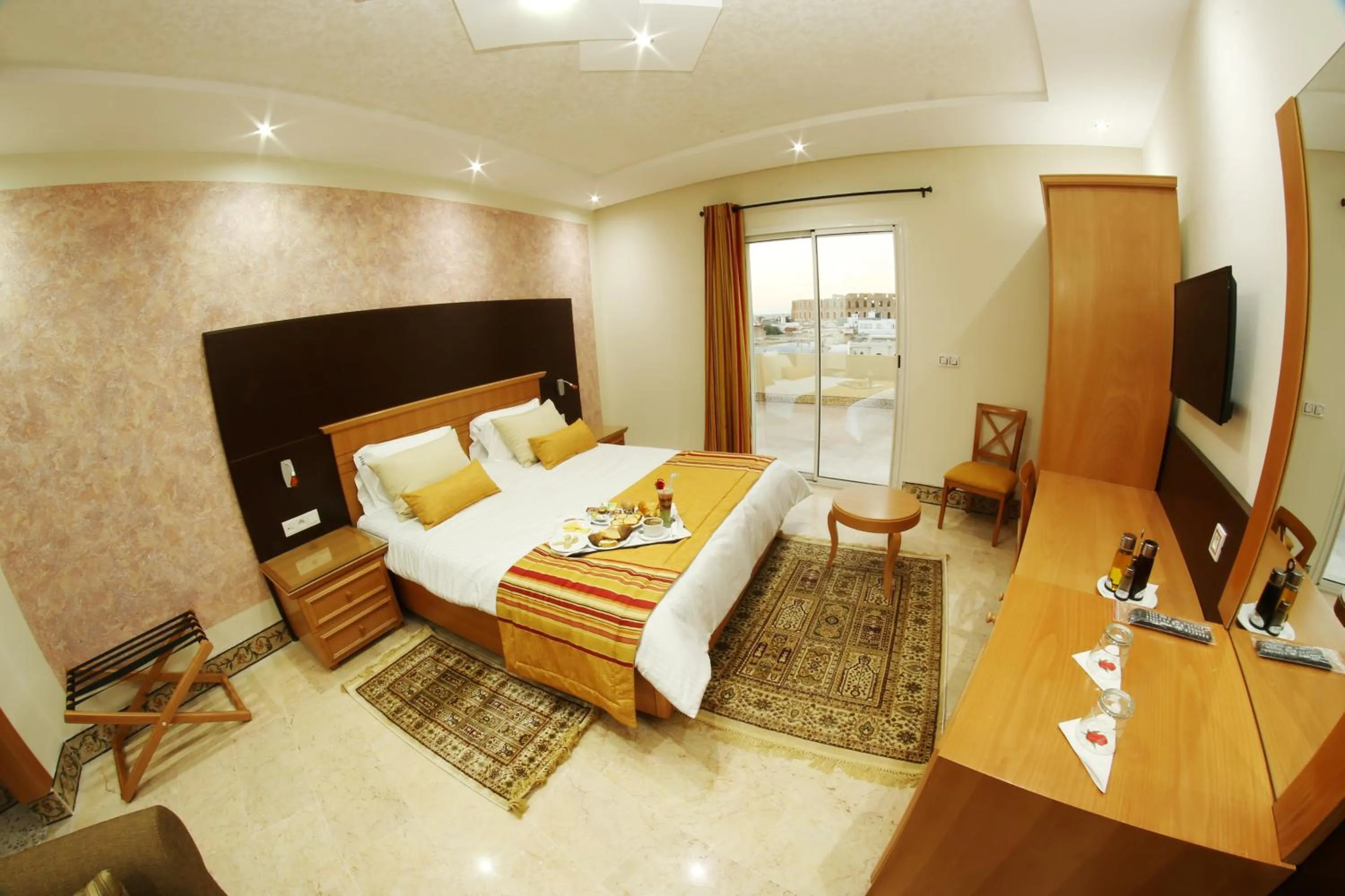 Bedroom, Bed in Hotel Julius