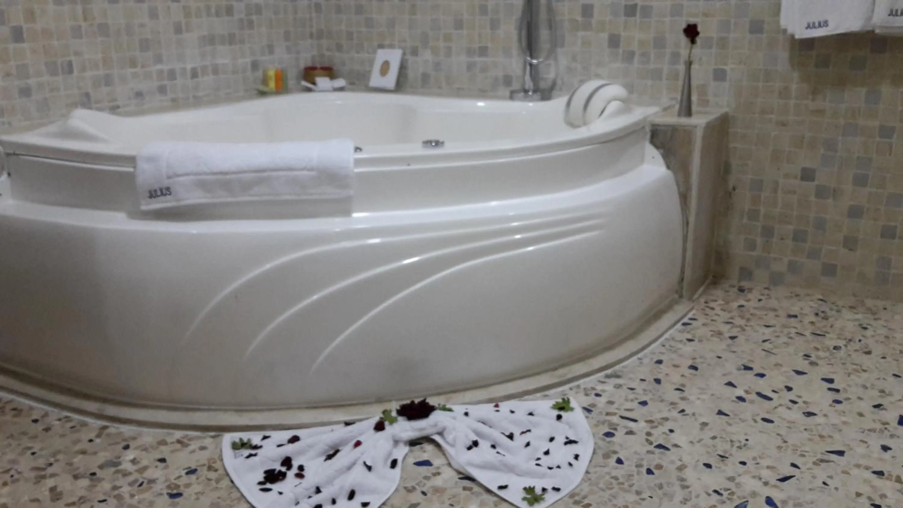 Hot Tub in Hotel Julius