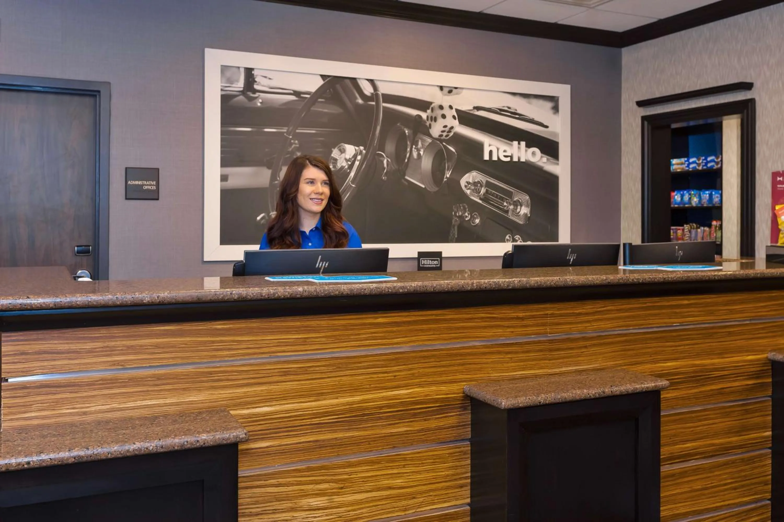Lobby or reception in Hampton Inn and Suites Flint/Grand Blanc