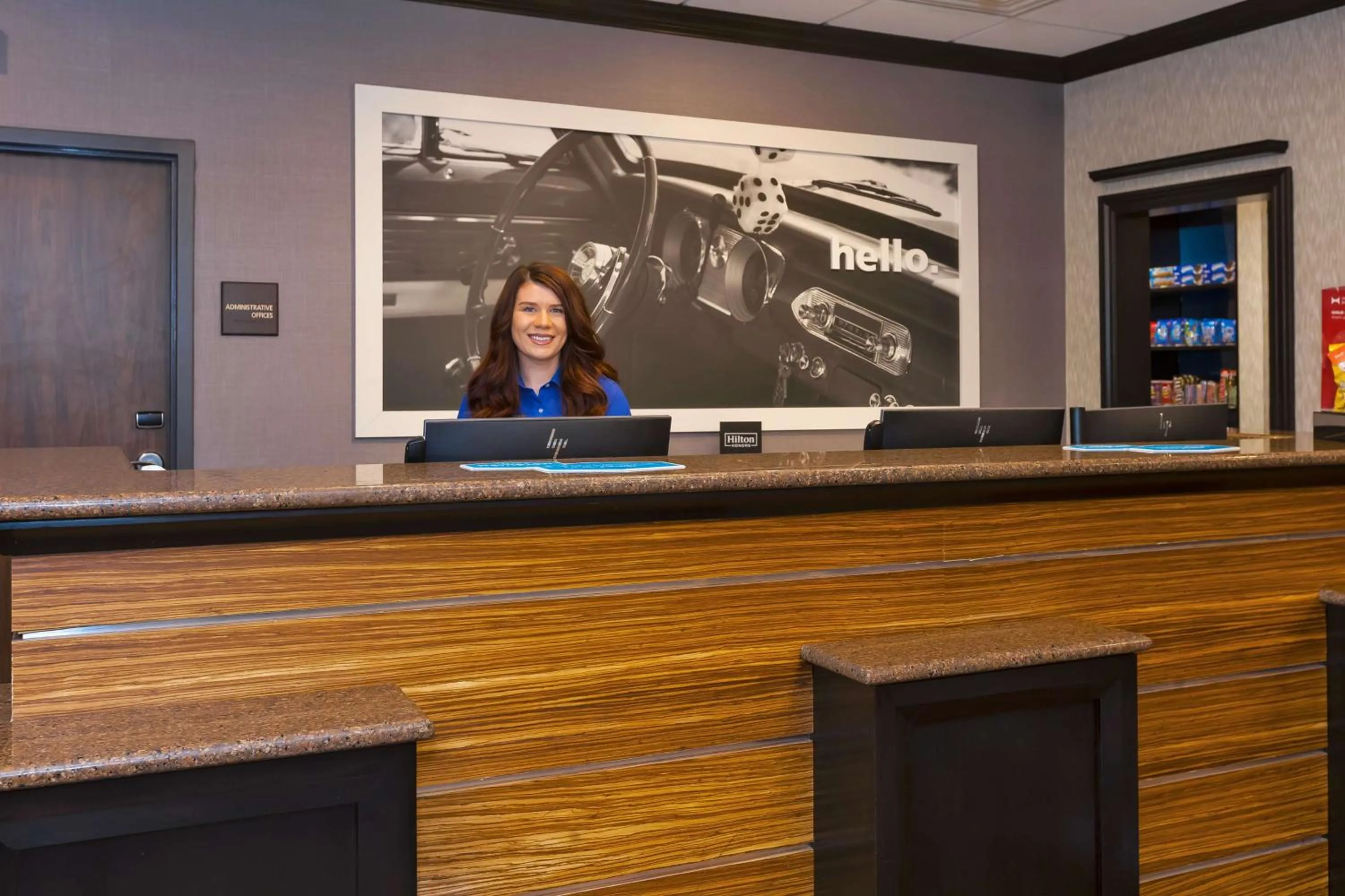 Lobby or reception in Hampton Inn and Suites Flint/Grand Blanc