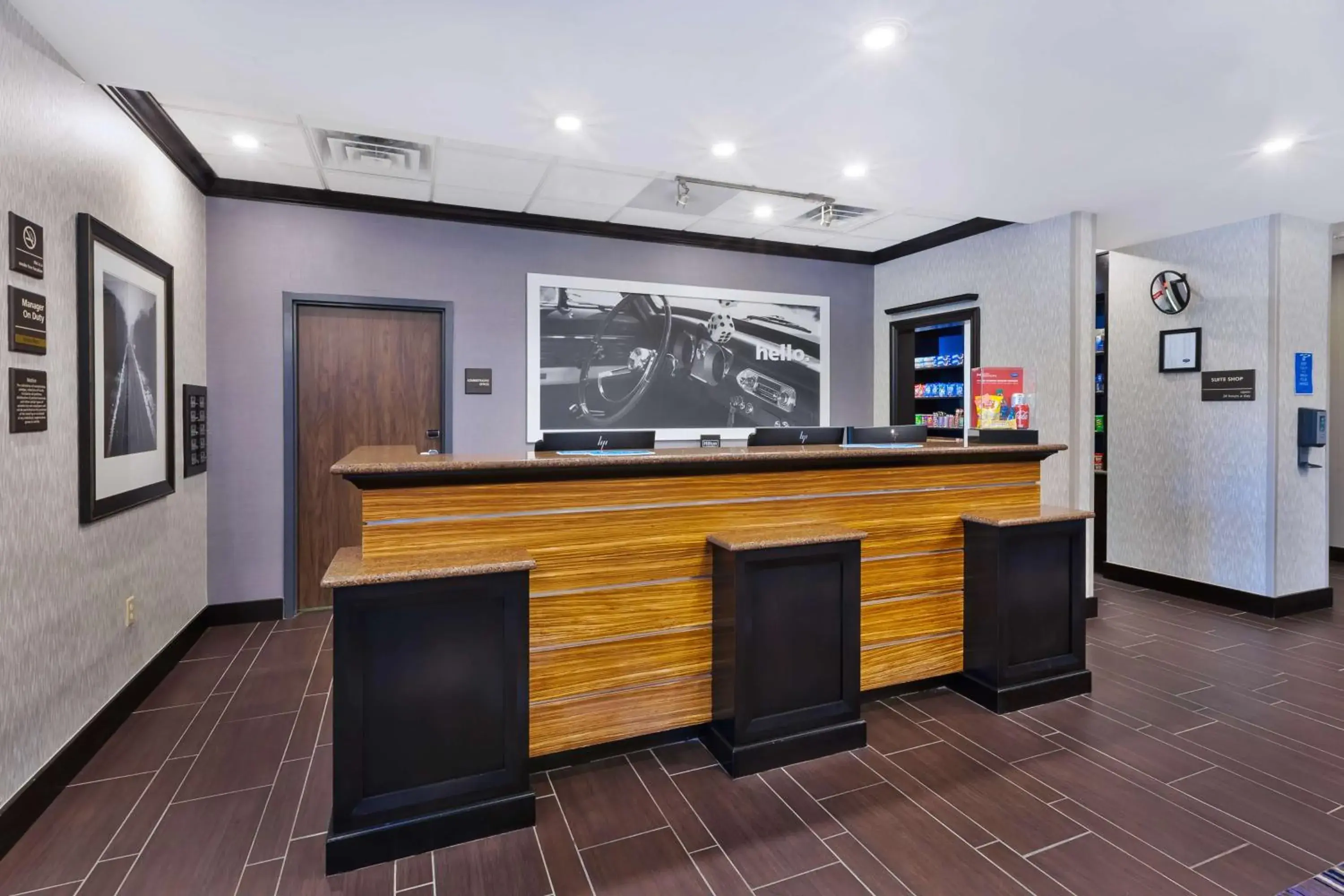 Lobby or reception in Hampton Inn and Suites Flint/Grand Blanc Lobby or reception in Hampton Inn and Suites Flint/Grand Blanc