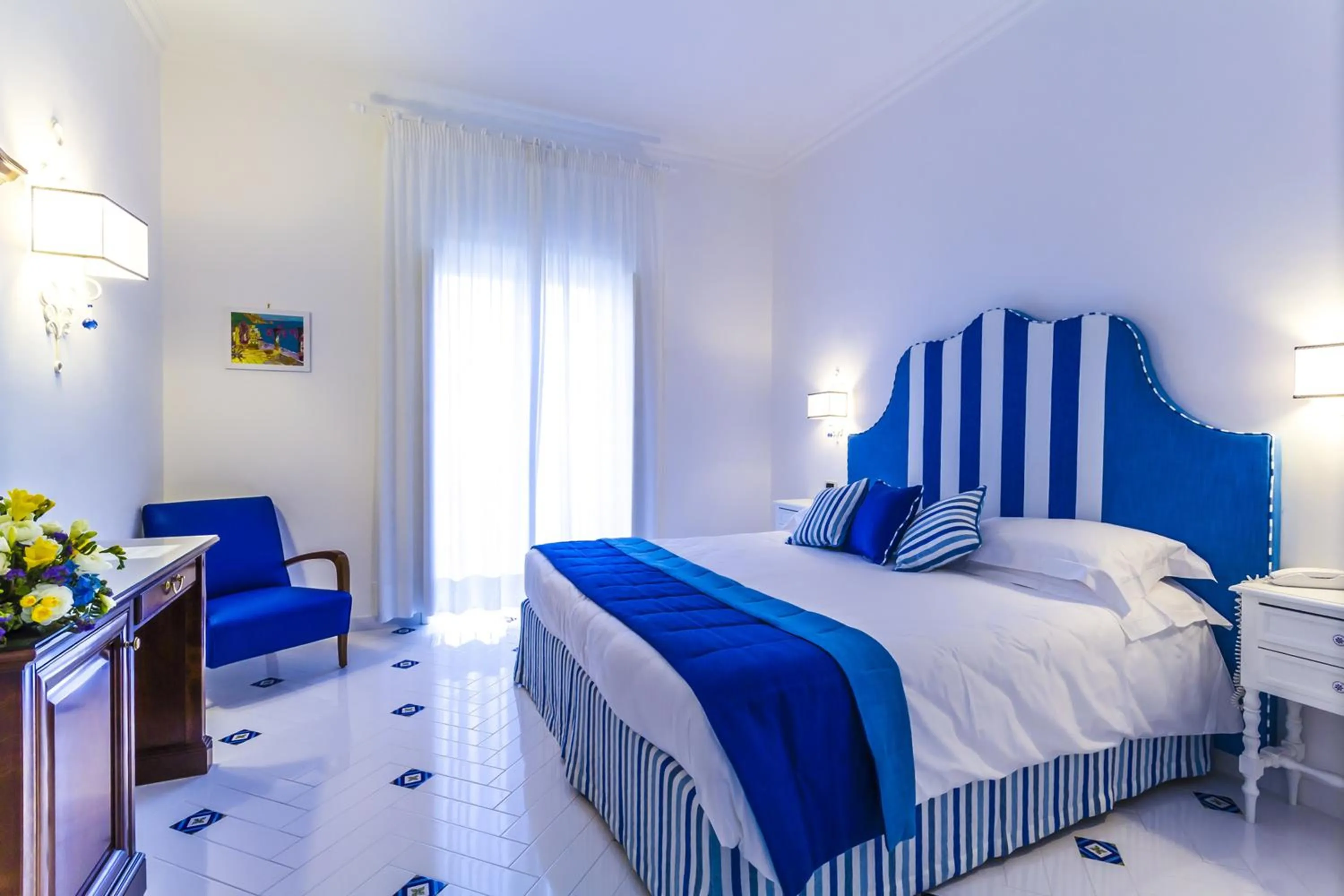 Bedroom, Bed in Hotel Villa Di Sorrento