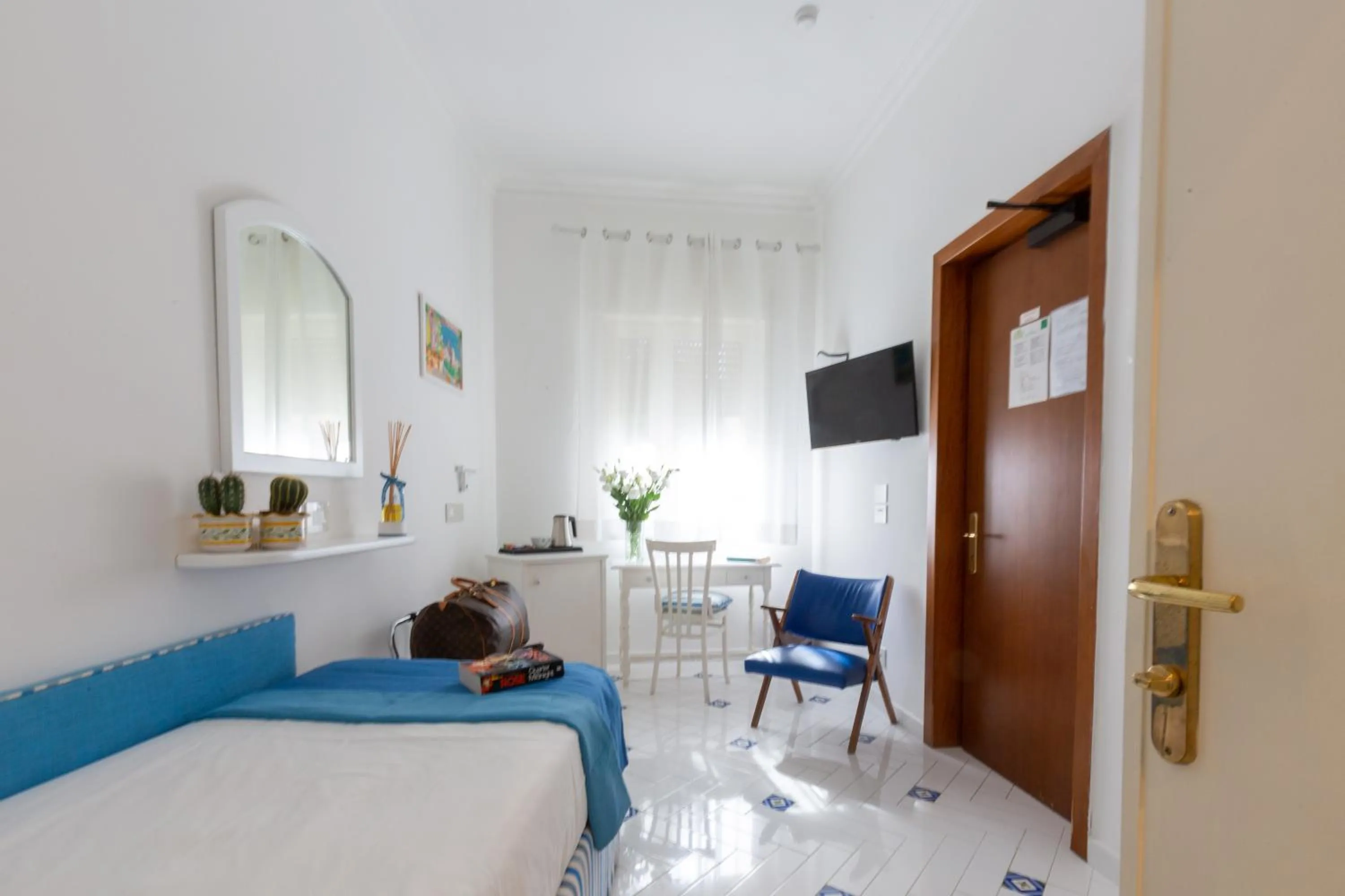 Bed in Hotel Villa Di Sorrento