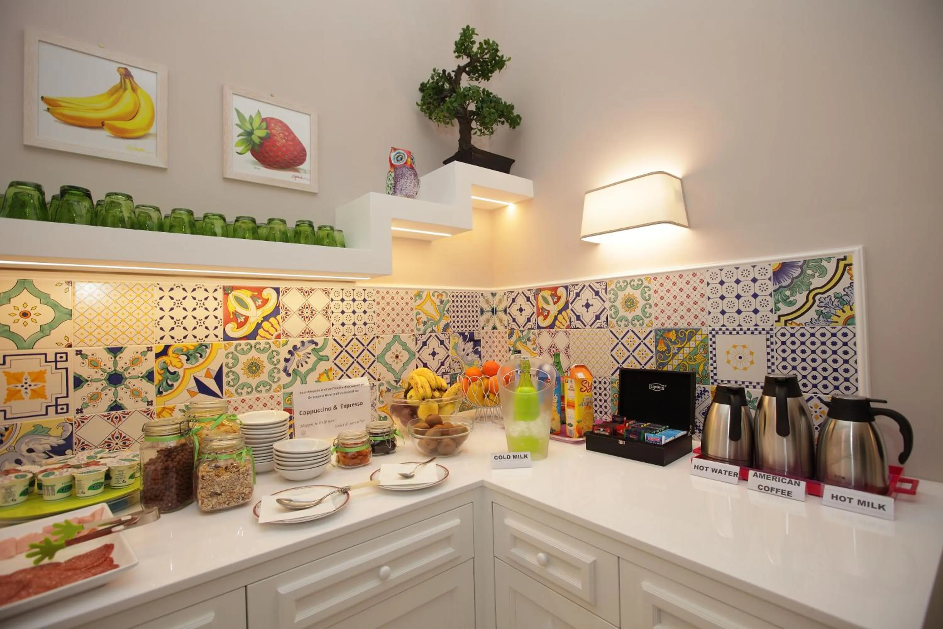 Continental breakfast in Hotel Villa Di Sorrento