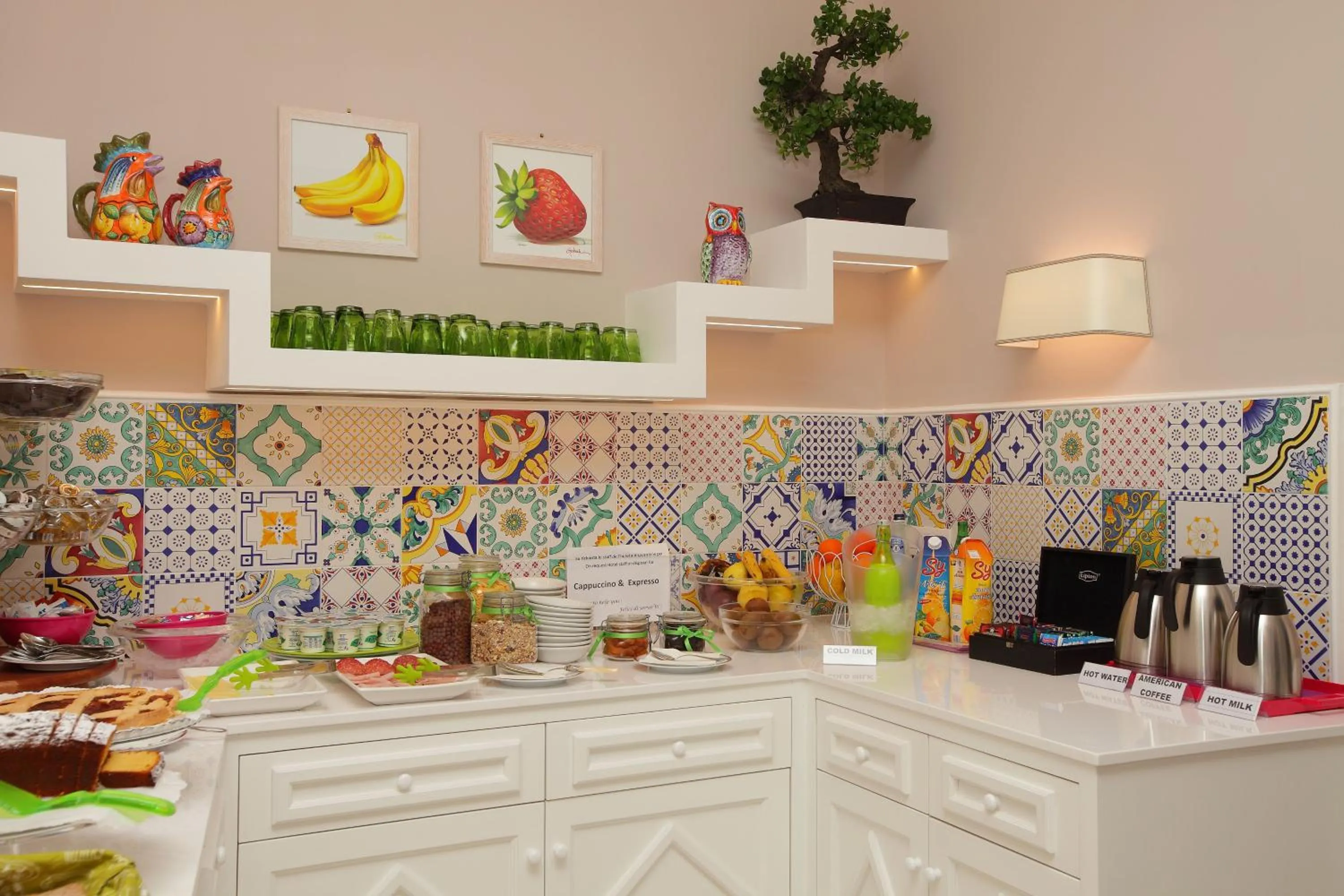 Decorative detail in Hotel Villa Di Sorrento