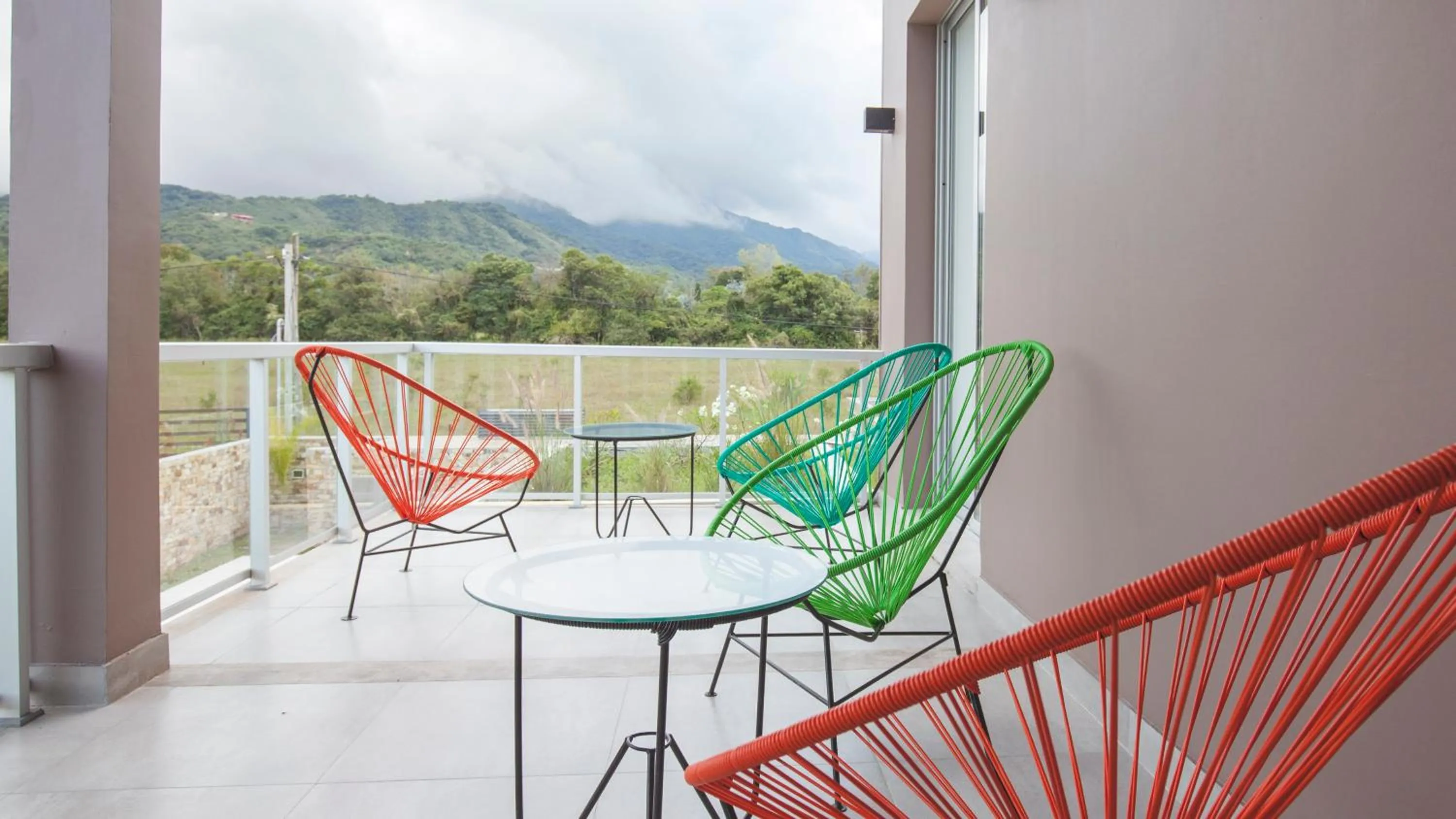 Patio in Amalinas Hotel