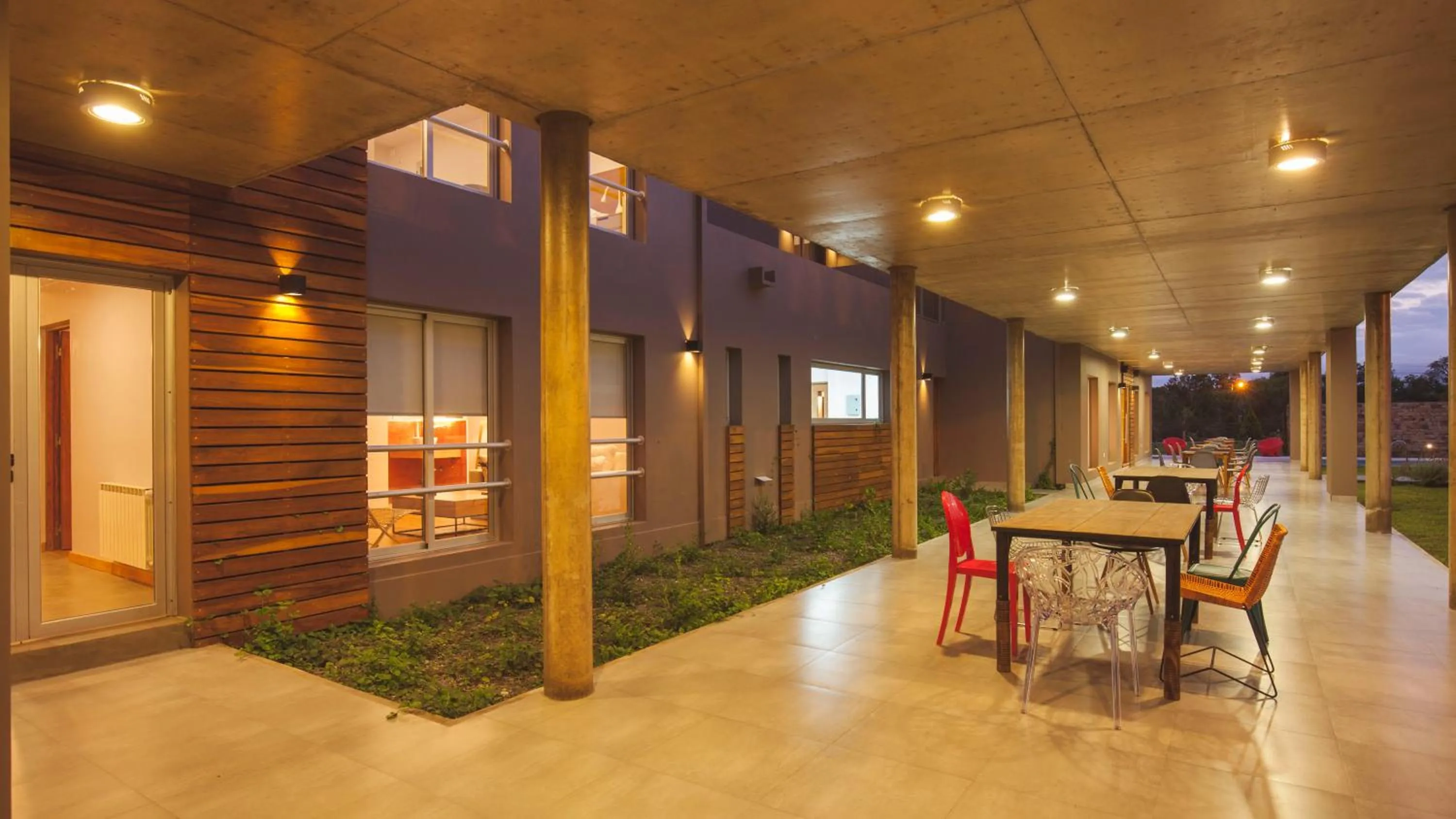 Patio in Amalinas Hotel