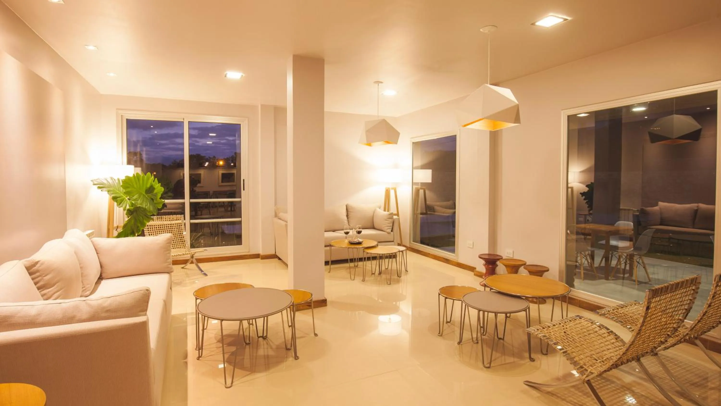 Living room in Amalinas Hotel