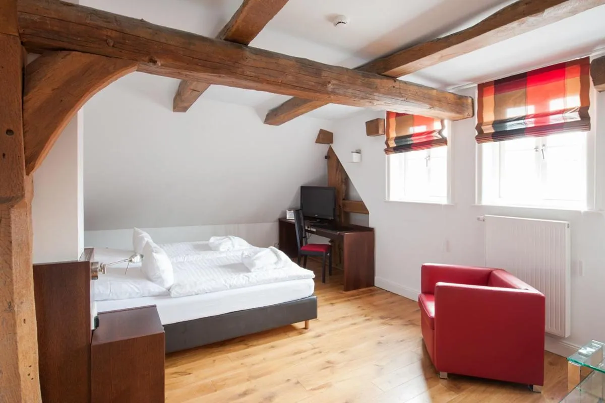 Photo of the whole room, Bed in Hotel Am Burgmannshof